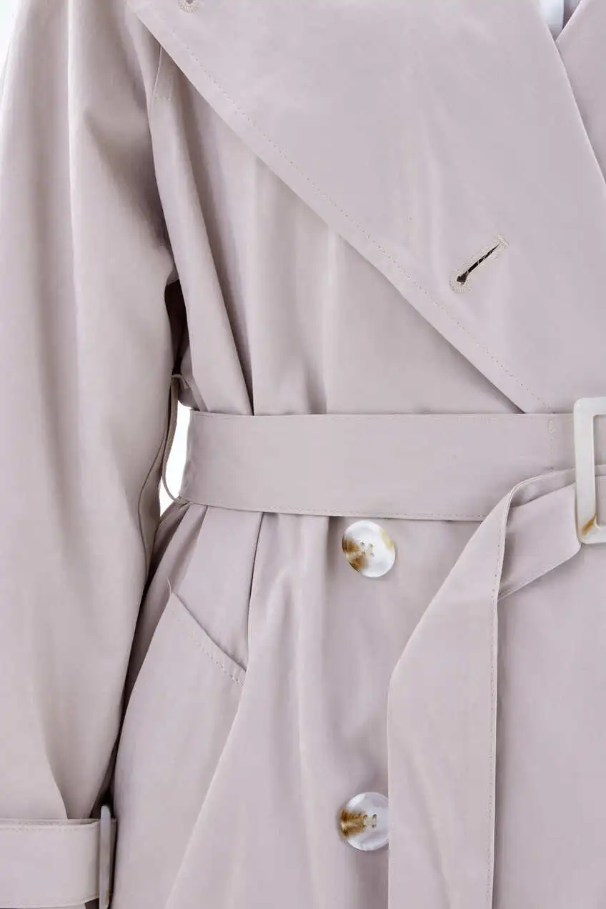 Плащ бежевый для женщин 353/521/38280-15 49