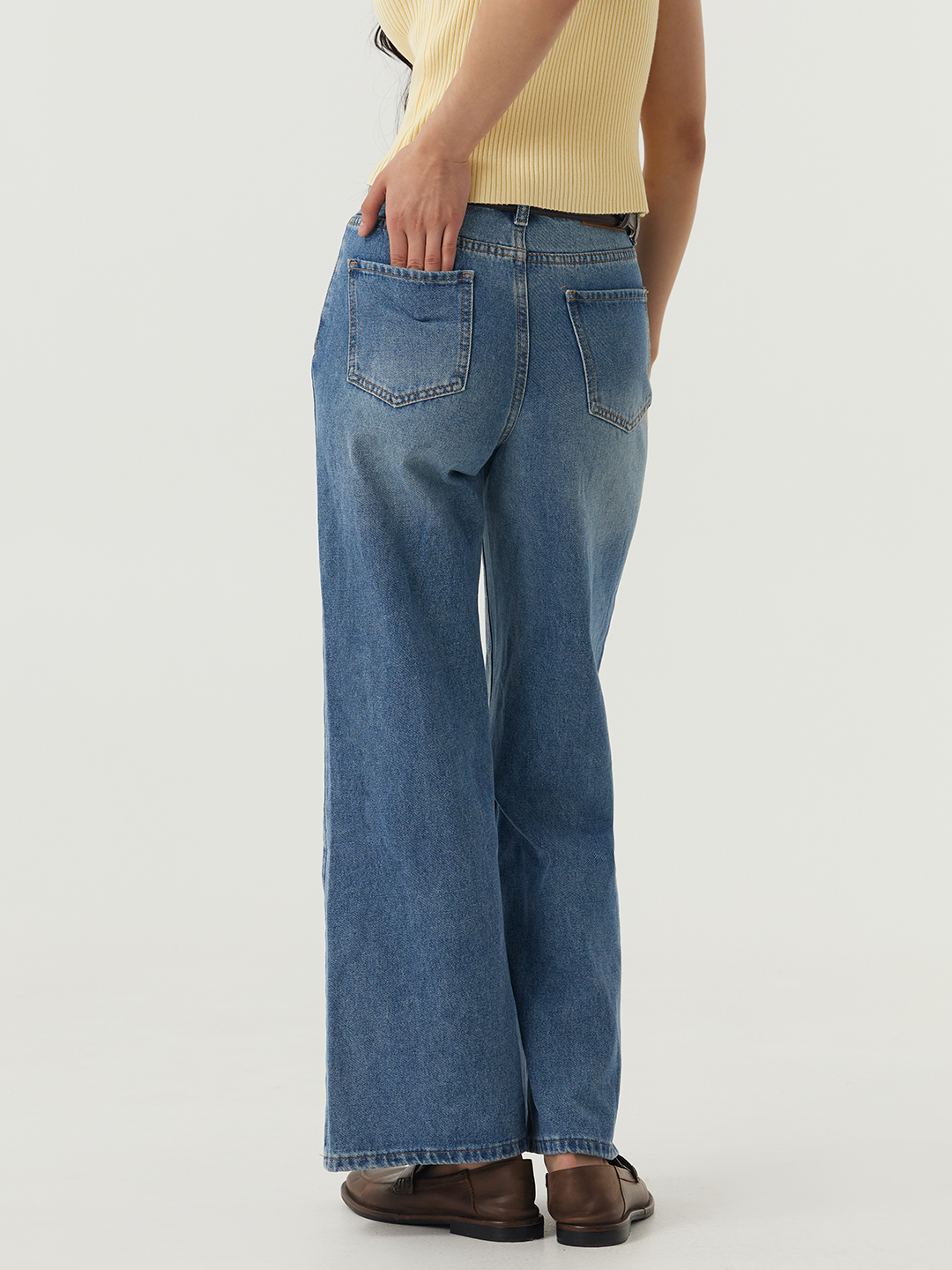 Джинсы голубой для женщин 48855-10 74