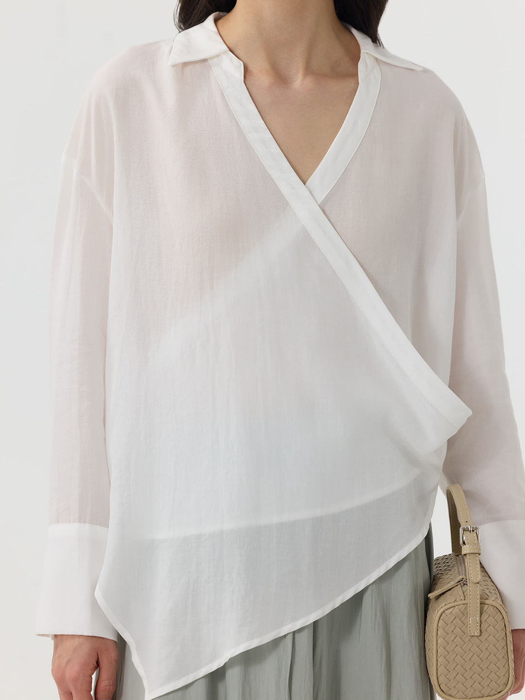 Блузка белый для женщин 49114-4 28