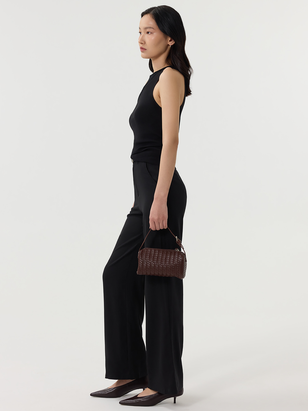 Брюки черный для женщин 49116-1 71