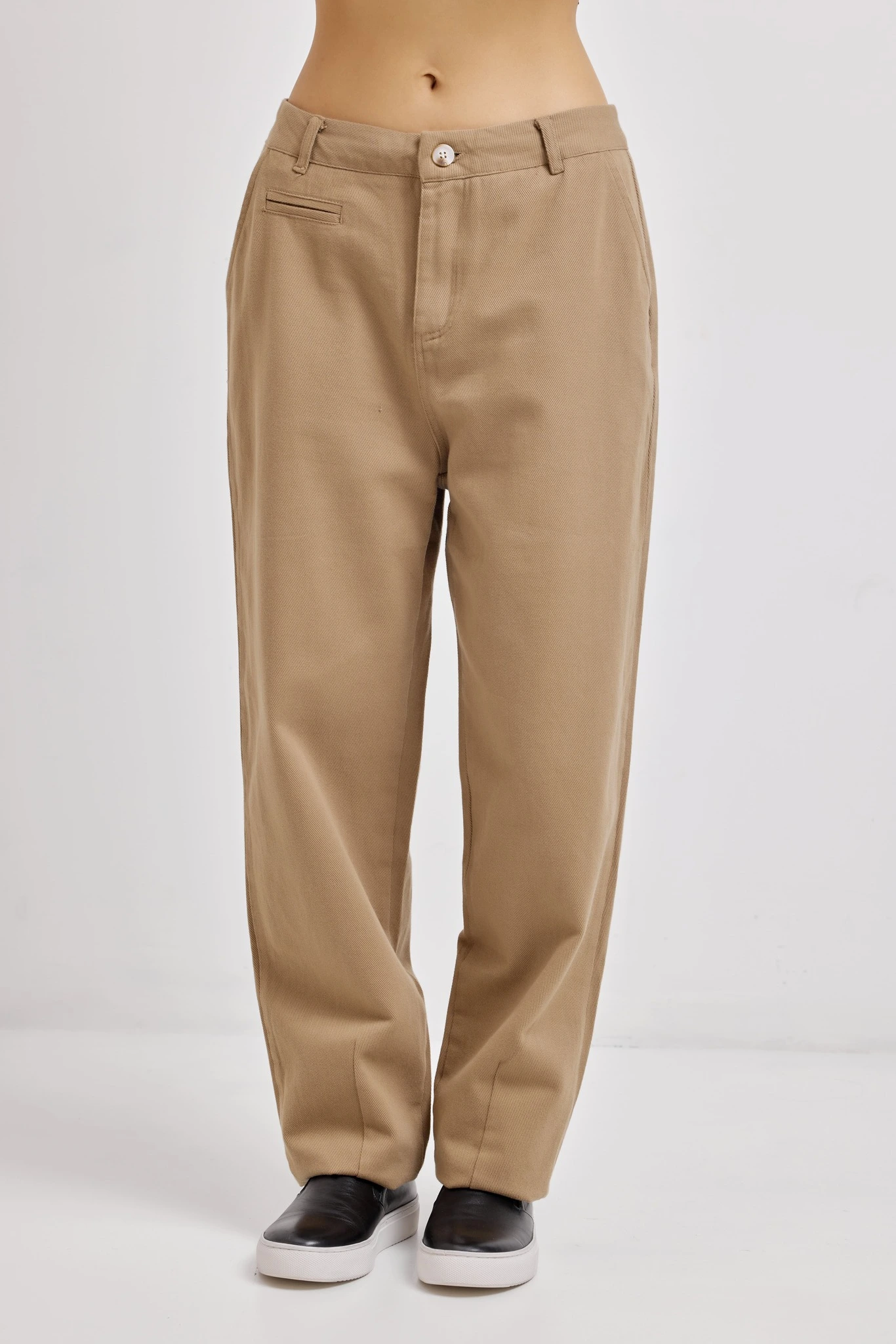 Брюки темно-бежевый для женщин 42271-78 71