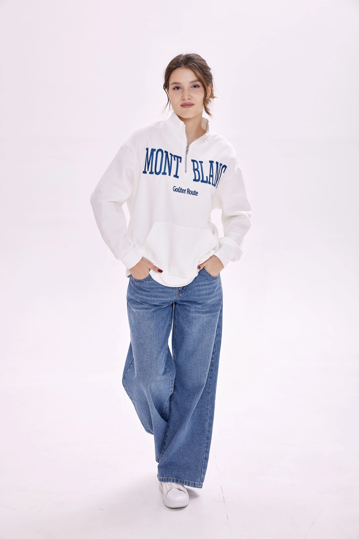 Джинсы синий для женщин 39227-65 74