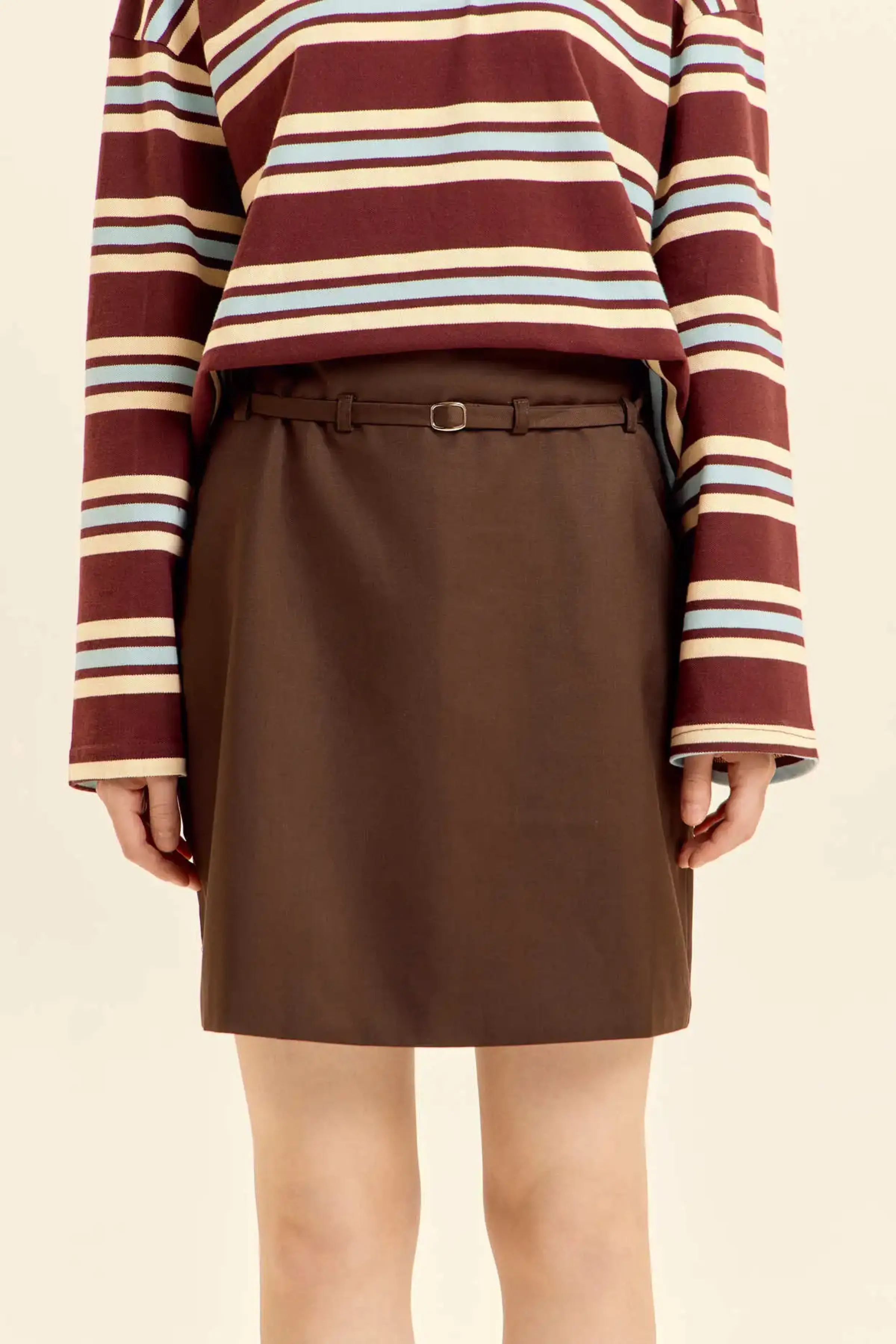 Юбка коричневый для женщин 46267-13 52