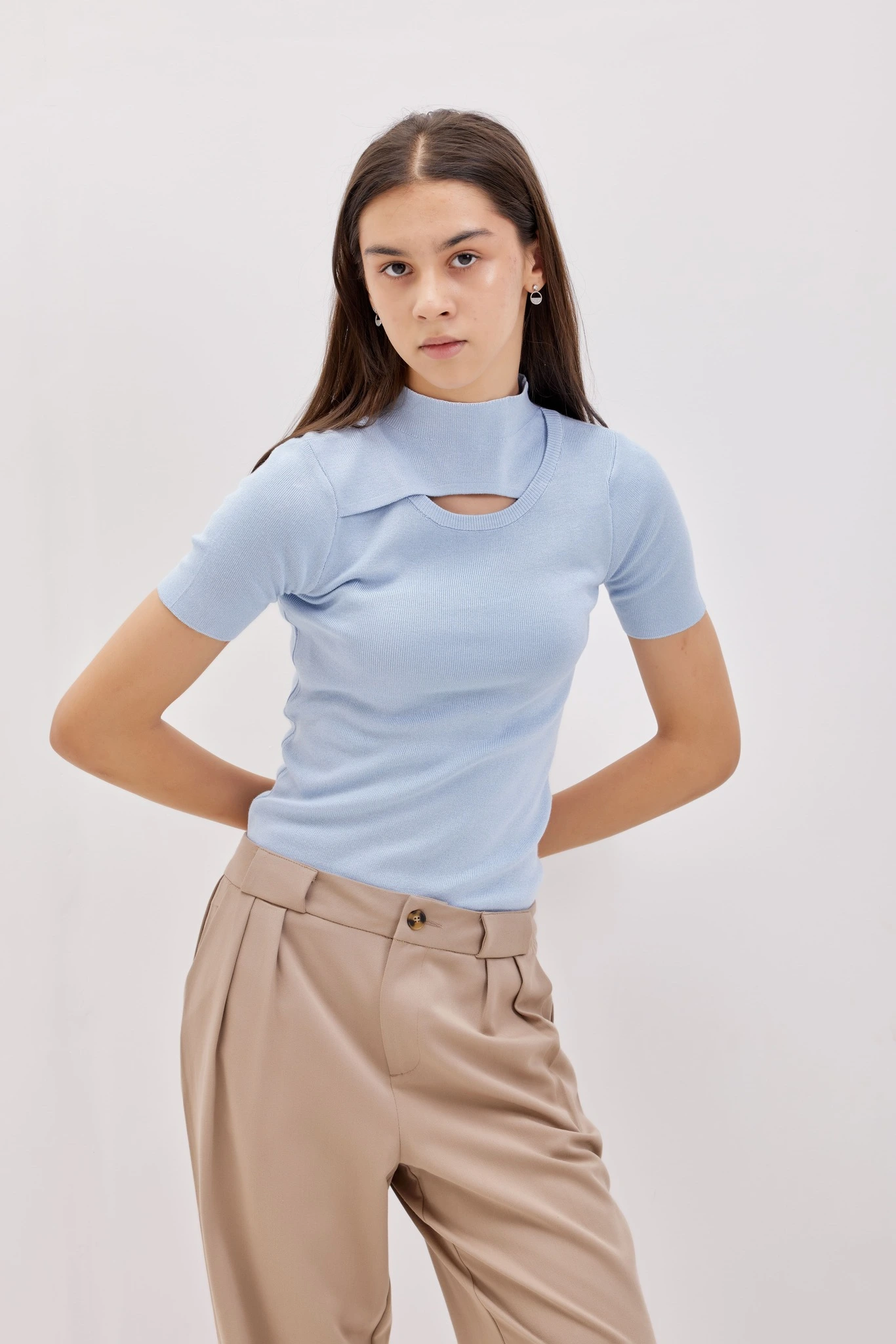 Джемпер синий для женщин 42240-65 60