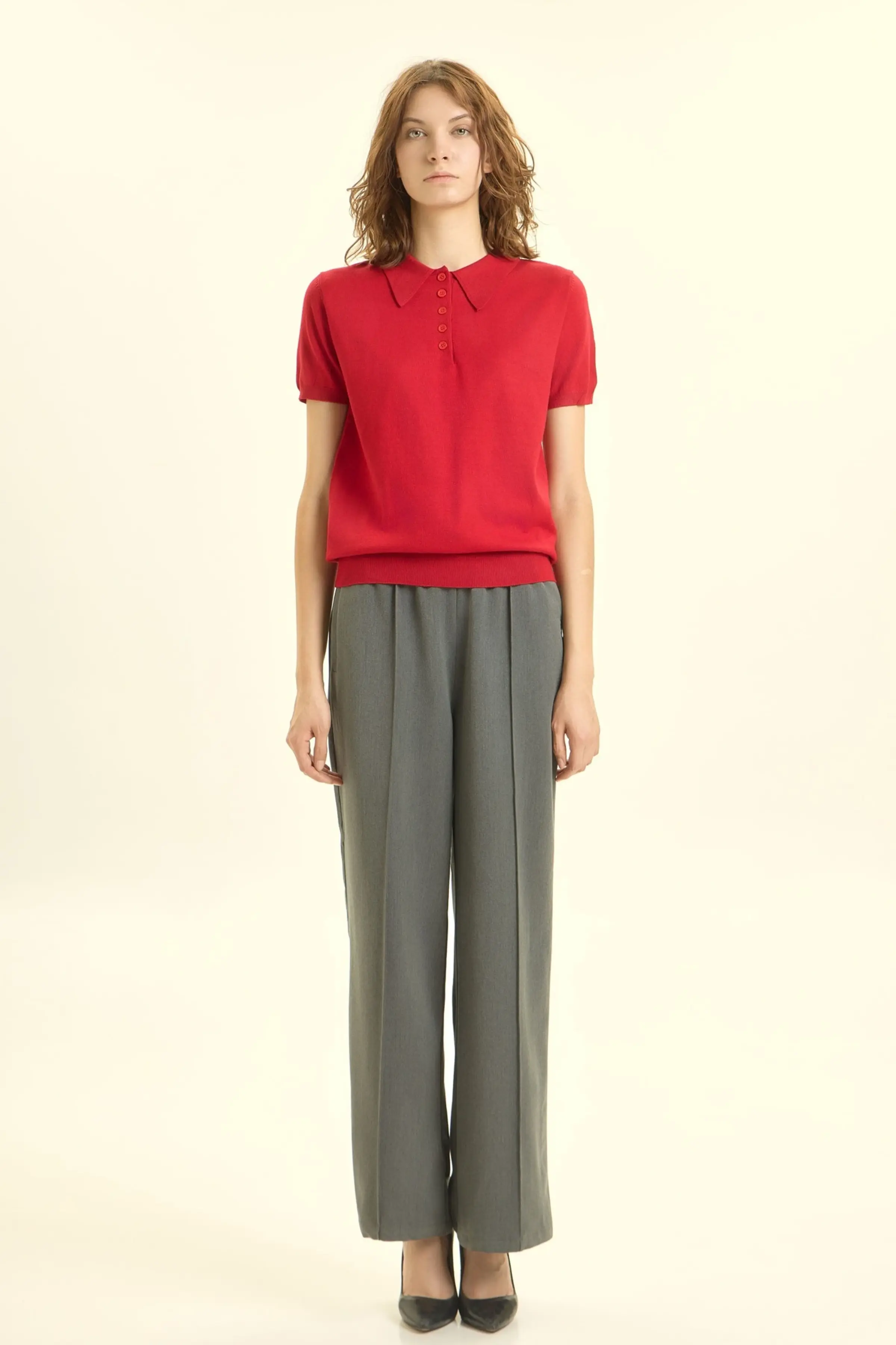 Джемпер красный для женщин 46128-7 60