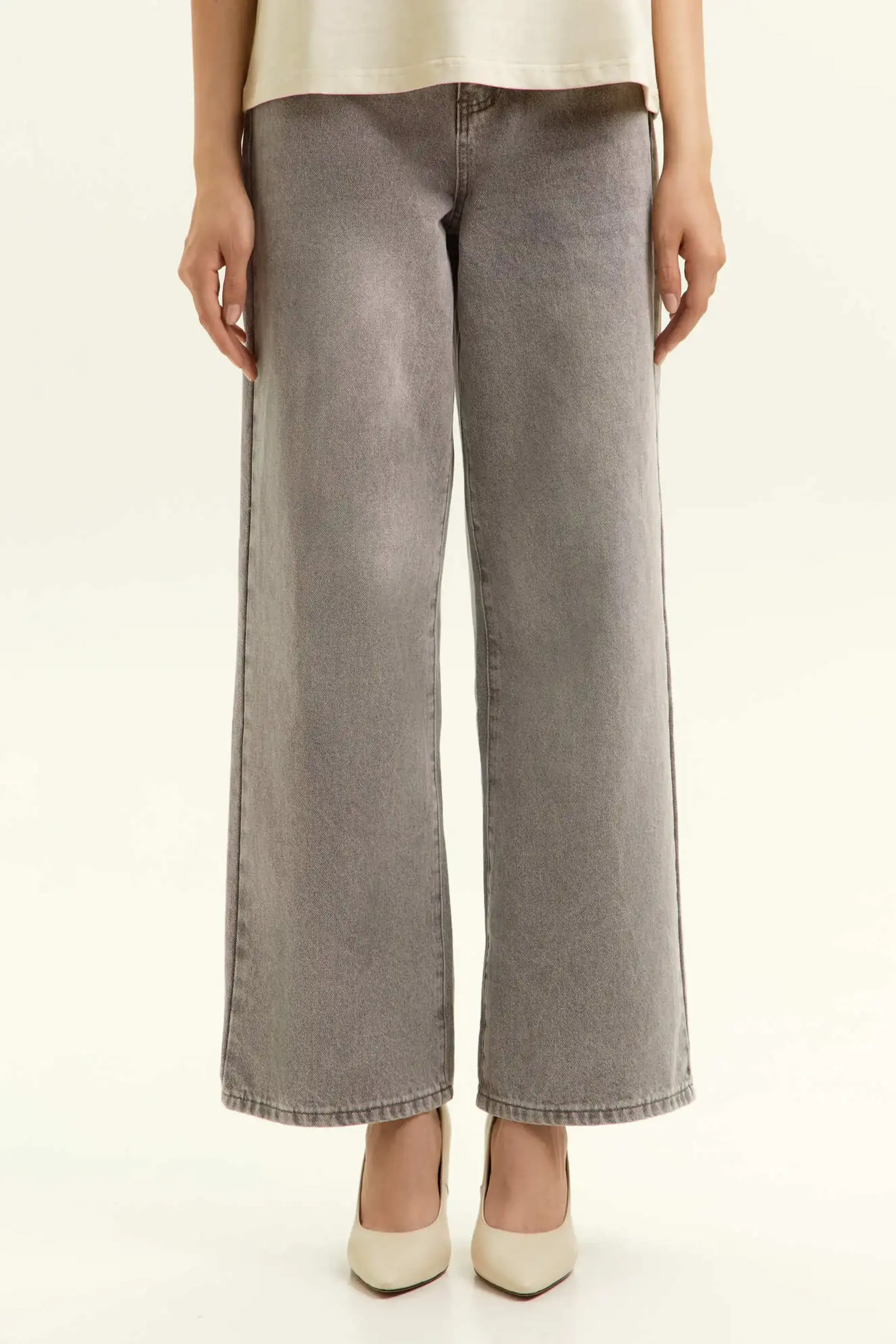 Джинсы светло-серый для женщин 45141-9 74