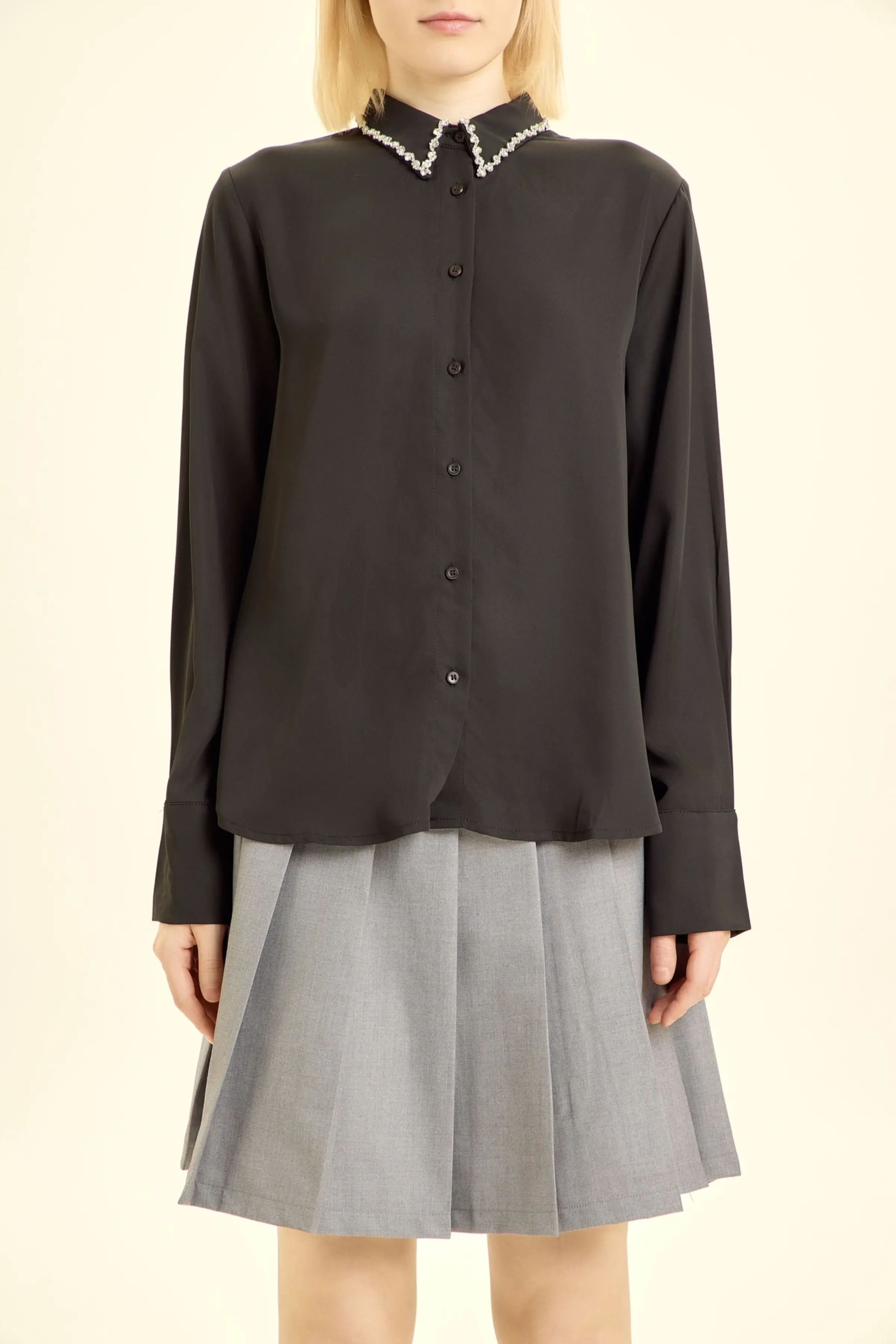 Рубашка черный для женщин 46150-1 66