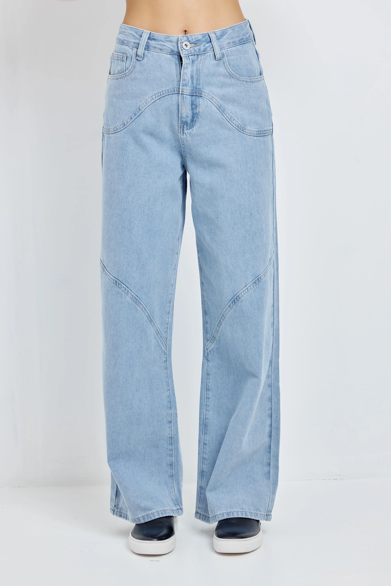 Брюки голубой для женщин 41139-10 71