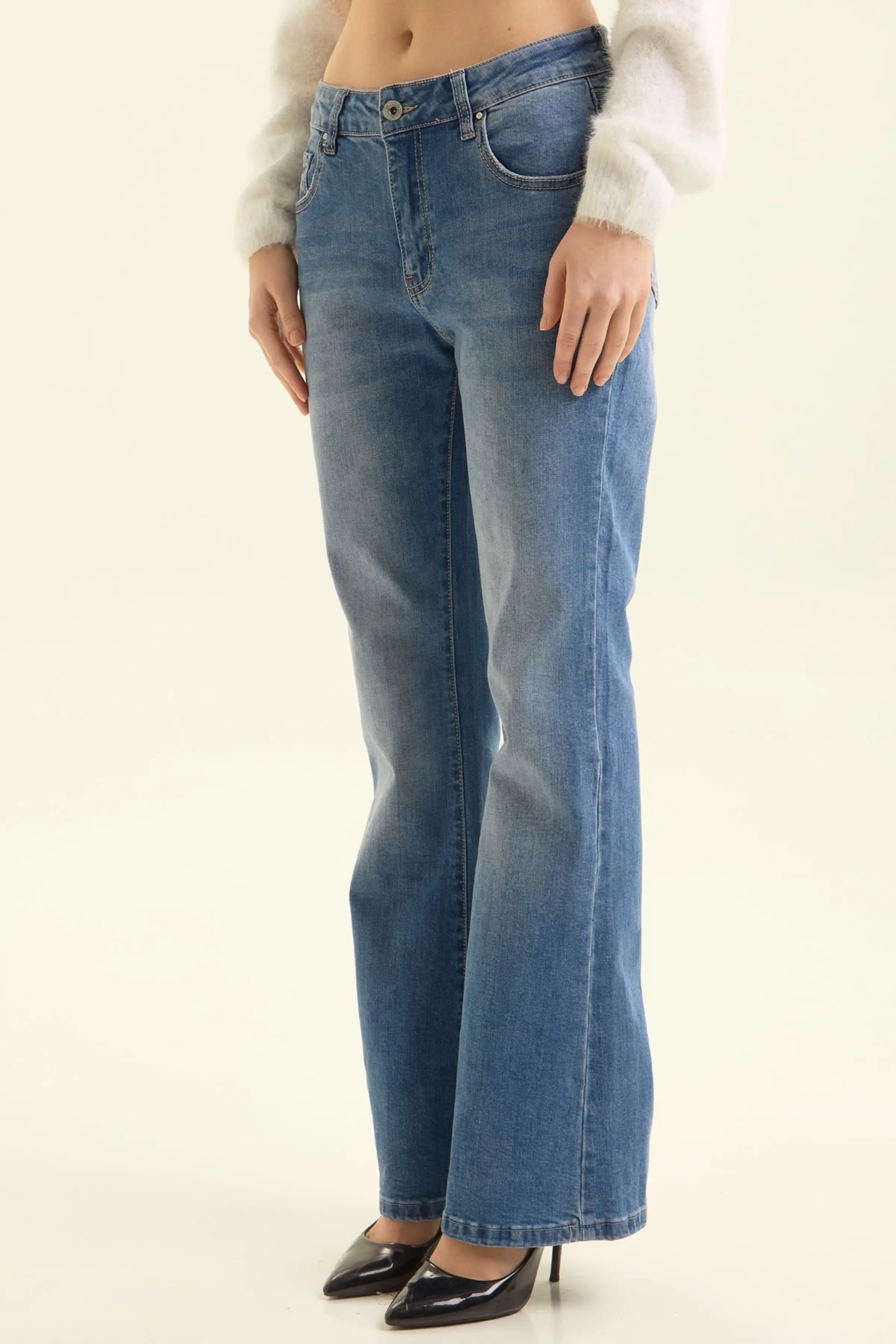 Джинсы светло-синий для женщин 47218-195 74