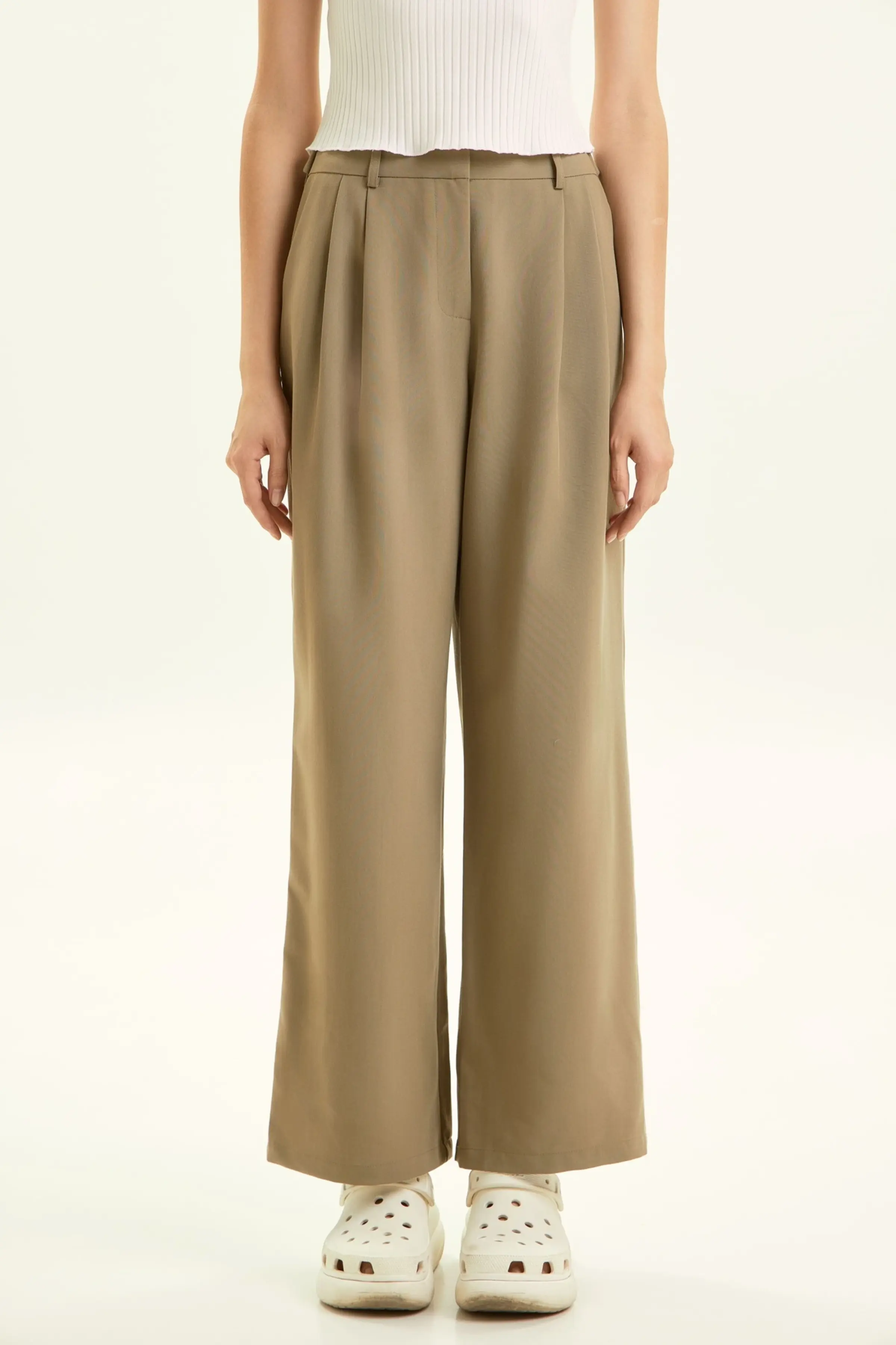 Брюки хаки для женщин 45326-14 71