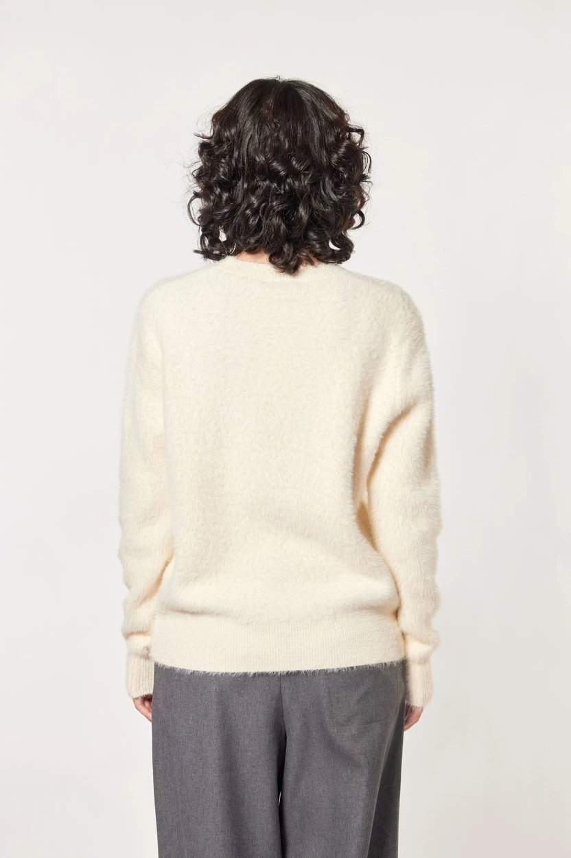 Джемпер белый для женщин 44162-4 60