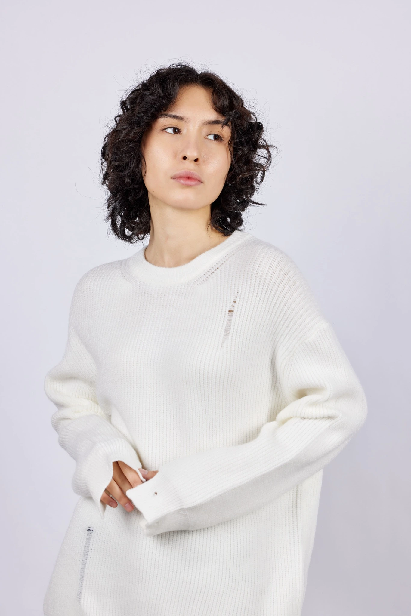 Свитер белый для женщин 43224-4 65