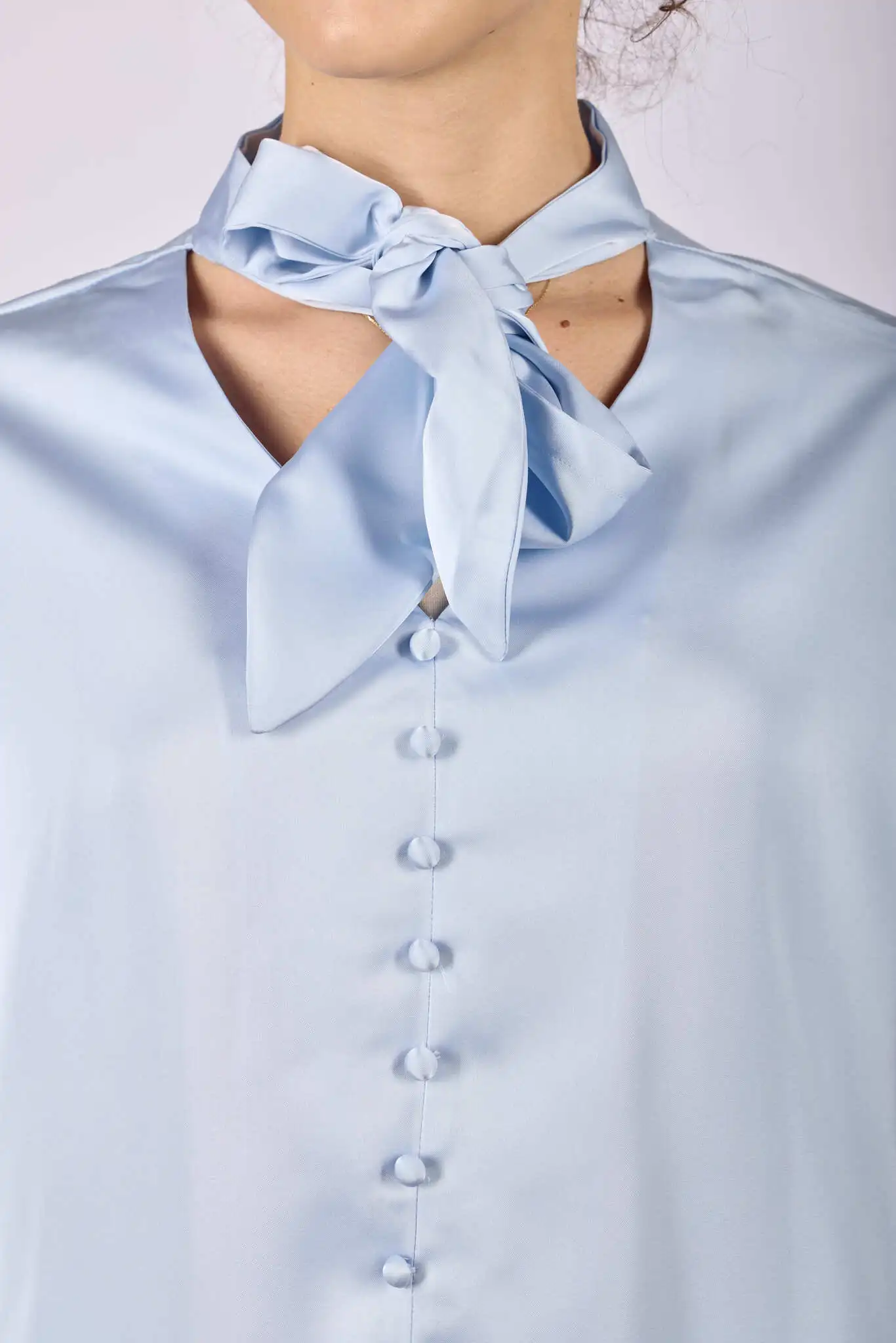 Блузка голубой для женщин 44138-10 28