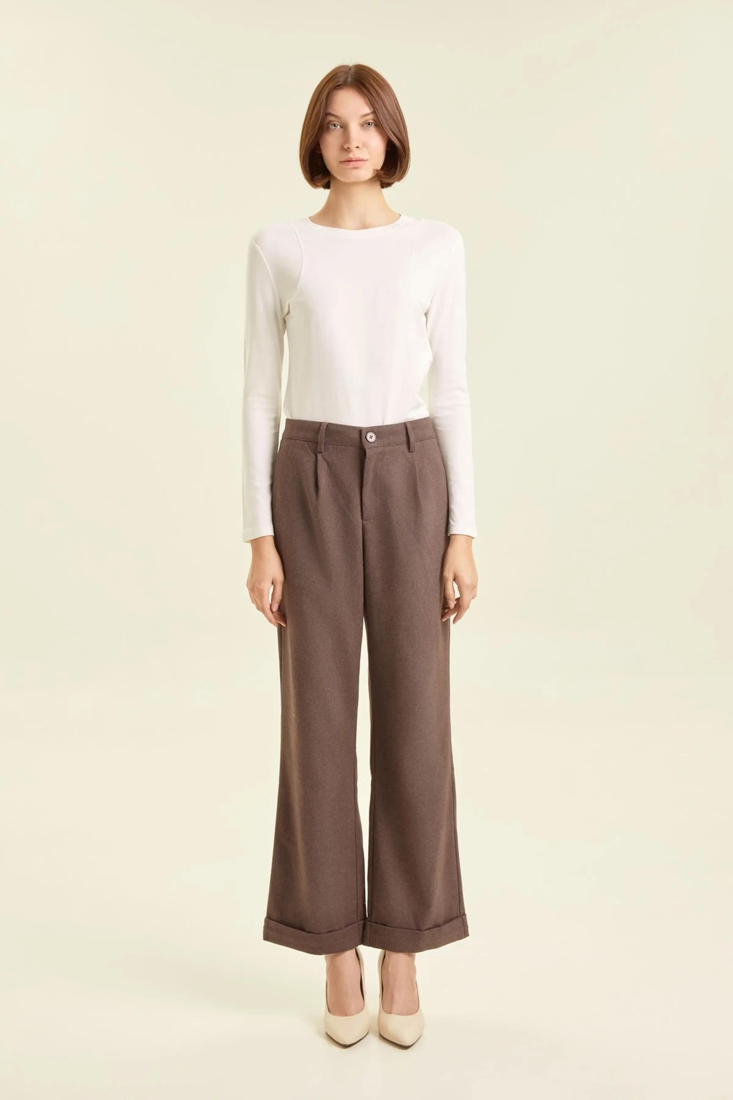 Лонгслив белый для женщин 47241-4 59