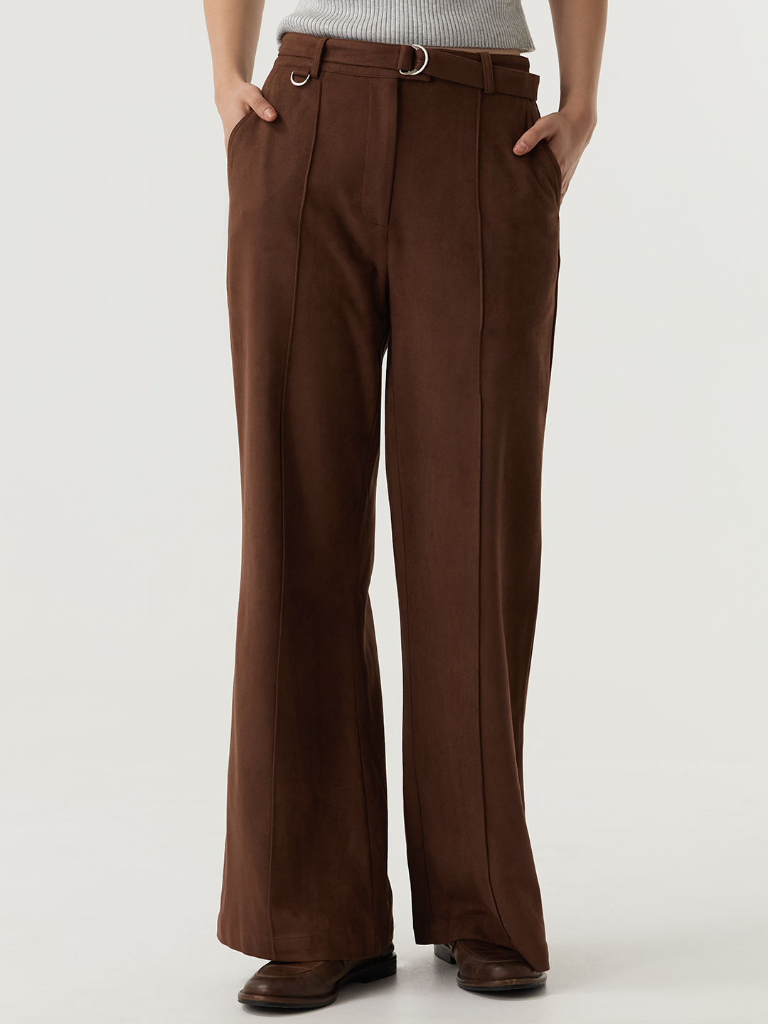 Брюки коричневый для женщин 48177-13 71