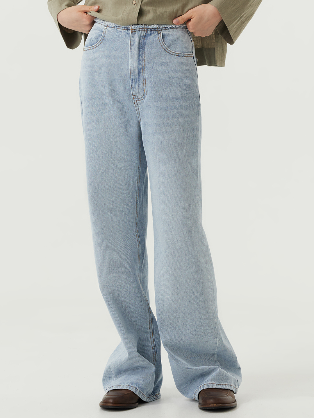 Джинсы светло-голубой для женщин 48287-25 74