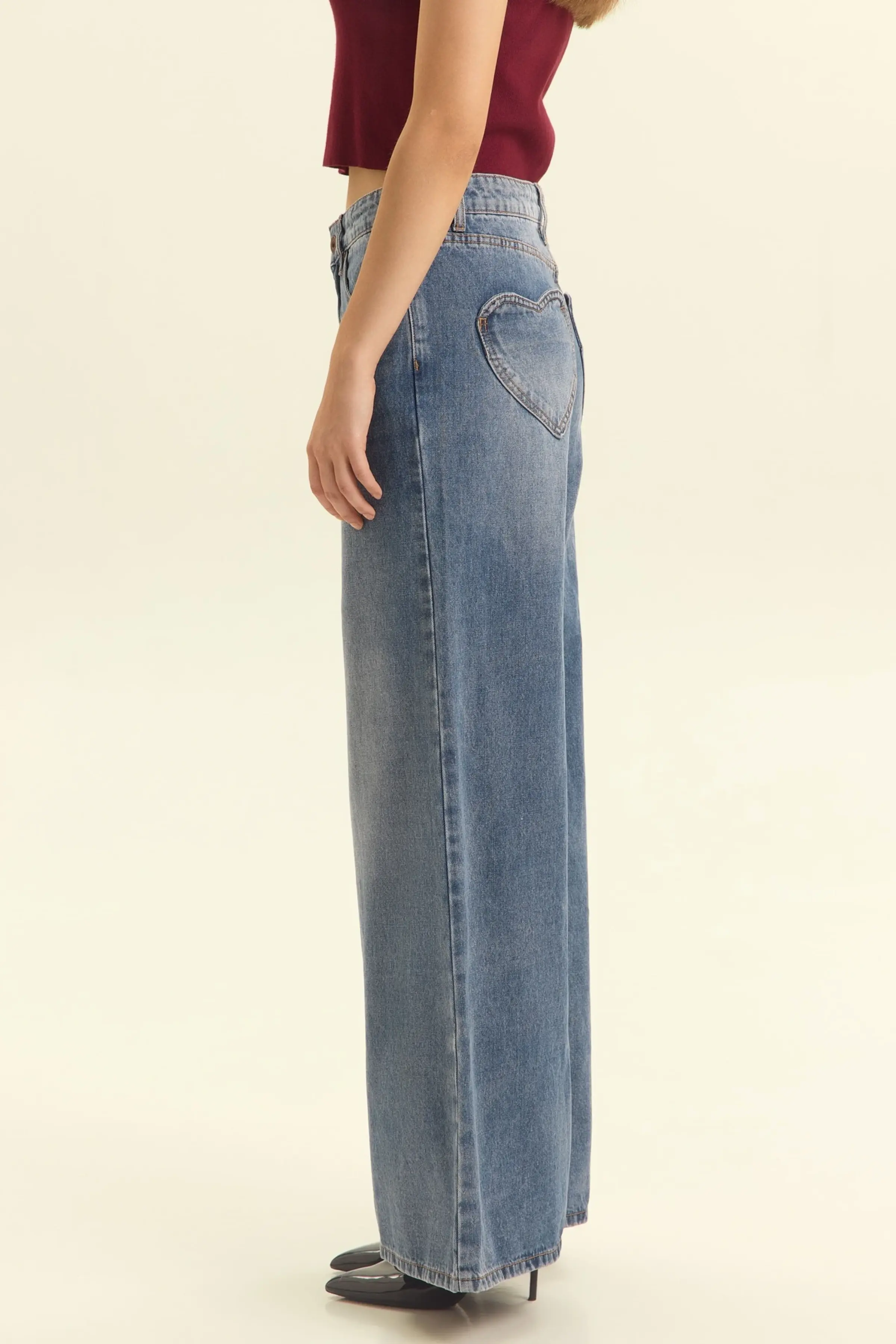 Джинсы светло-голубой для женщин 46179-25 74