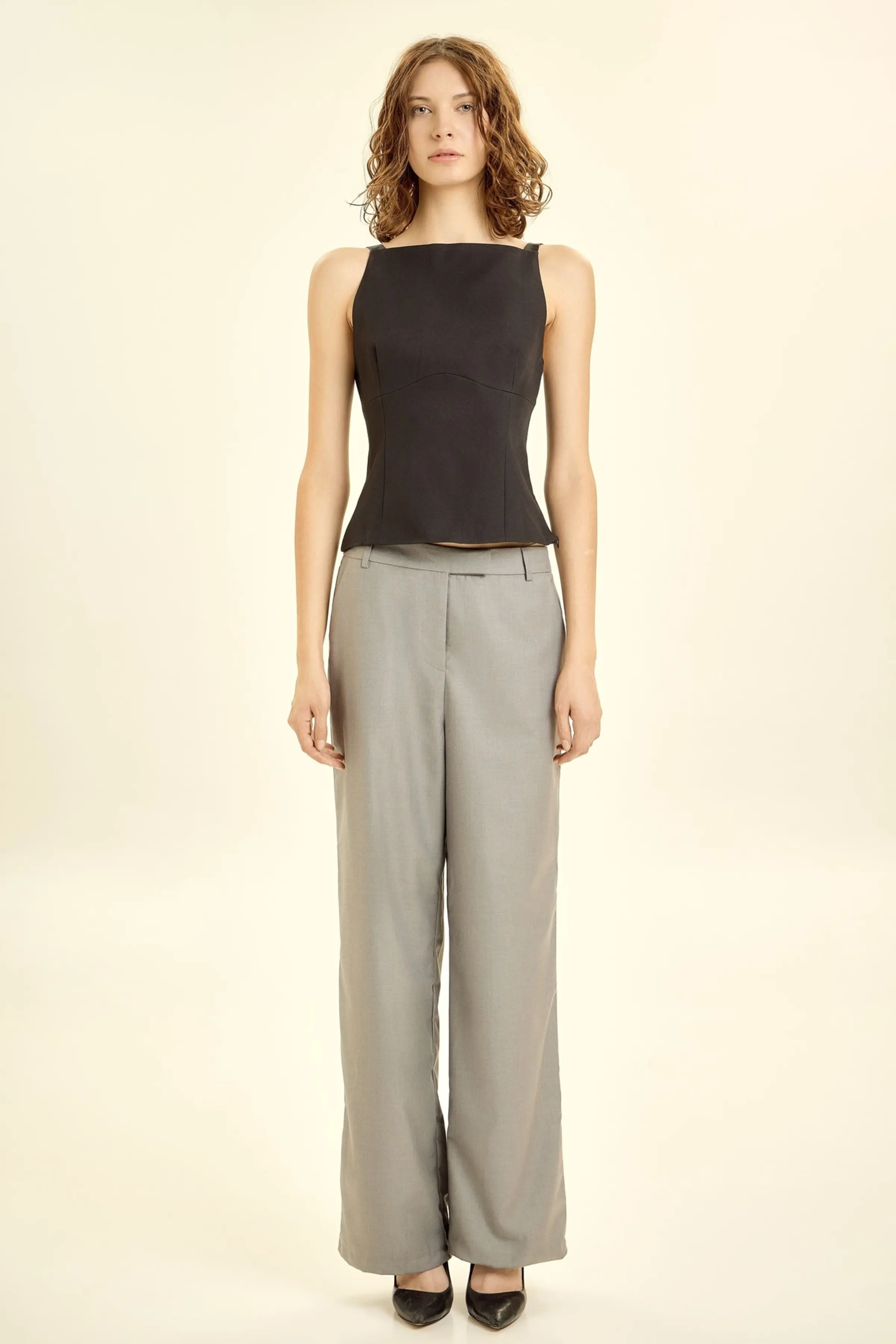 Брюки серый для женщин 46186-61 71