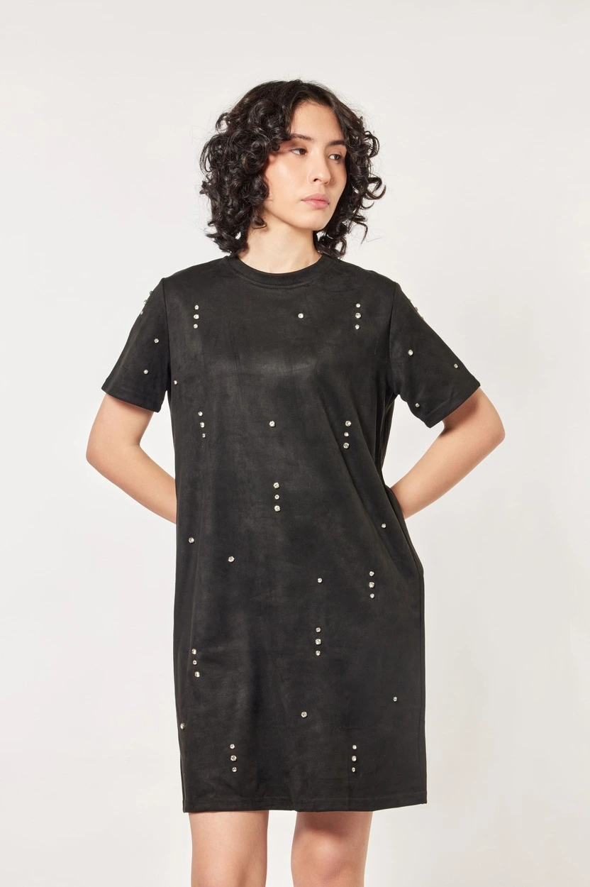 Платье черный для женщин 44235-1 54