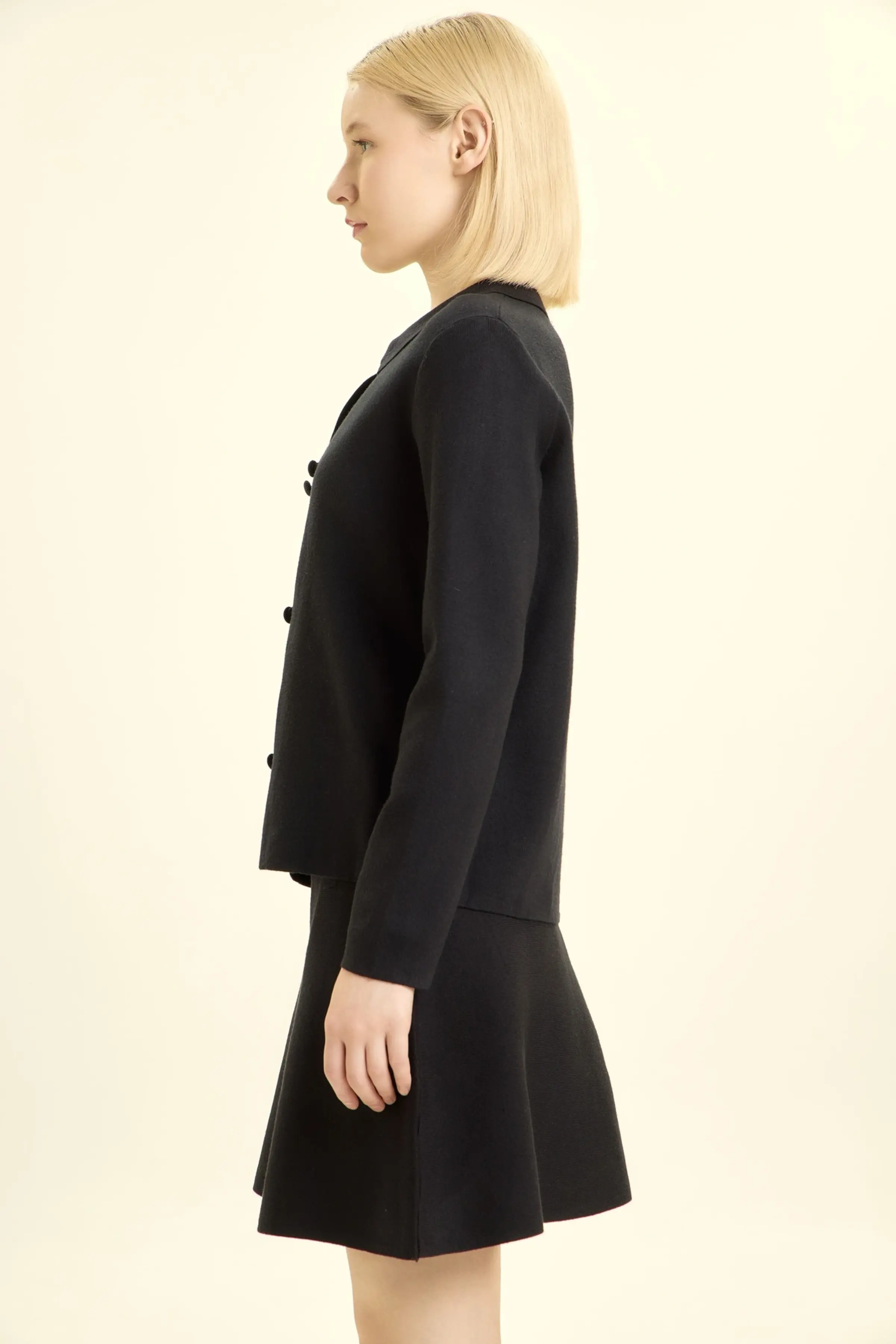 Кардиган черный для женщин 46146-1 50