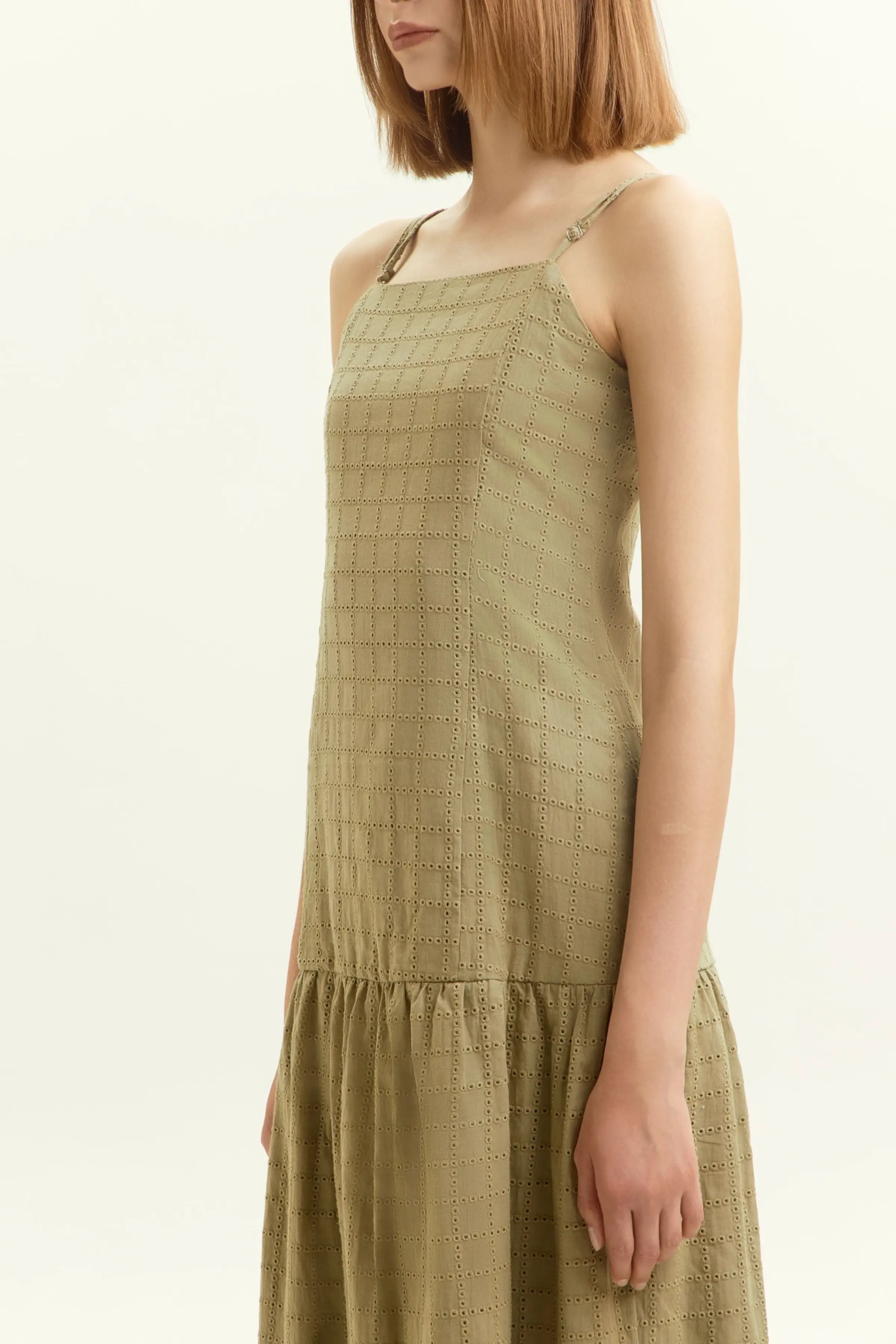 Сарафан хаки для женщин 45143-14 48