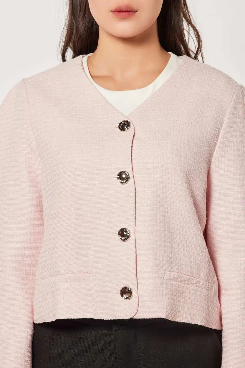 Жакет розовый для женщин 44228-17 64