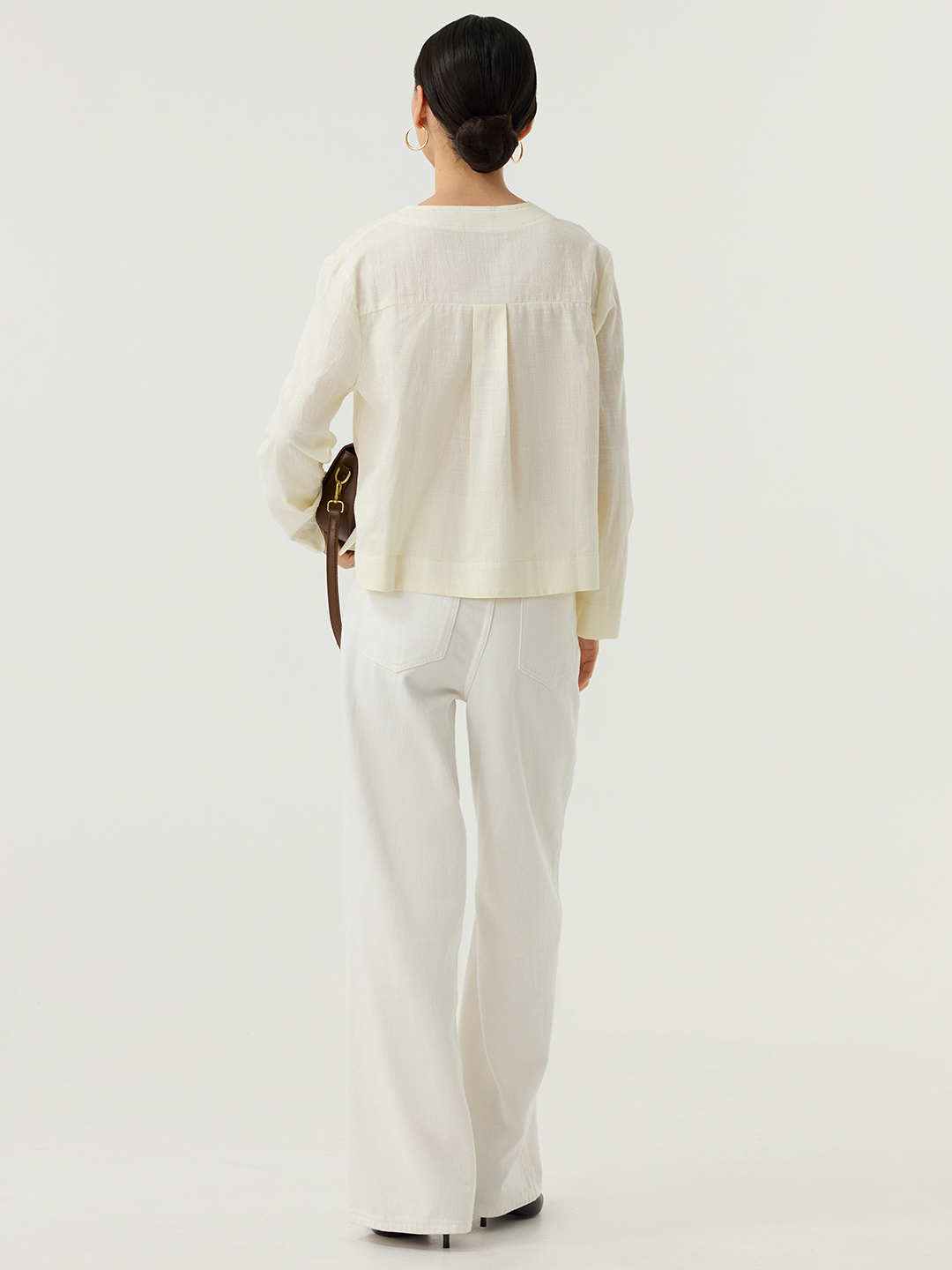 Блузка айвори для женщин 48239-234 28