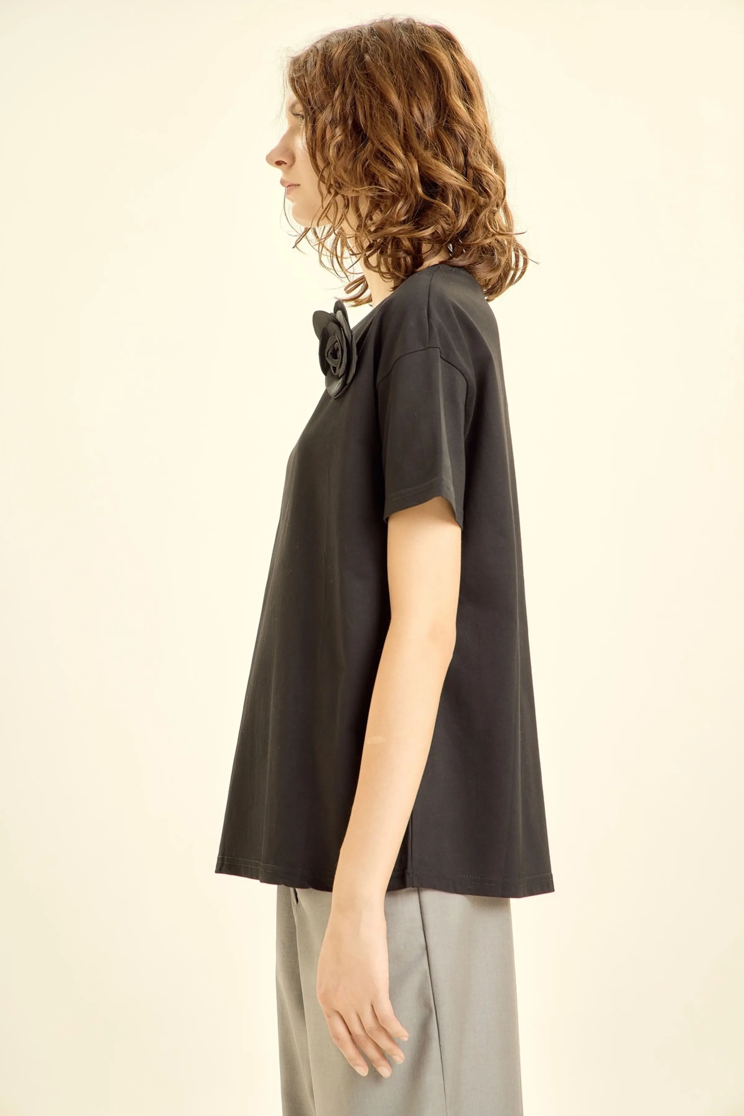 Футболка черный для женщин 46124-1 67