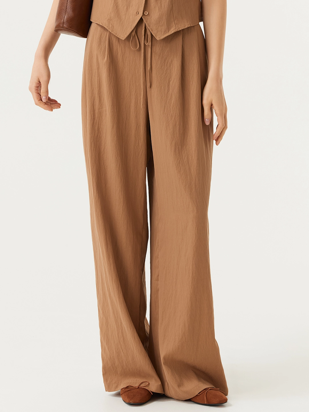 Брюки коричневый для женщин 48212-13 71