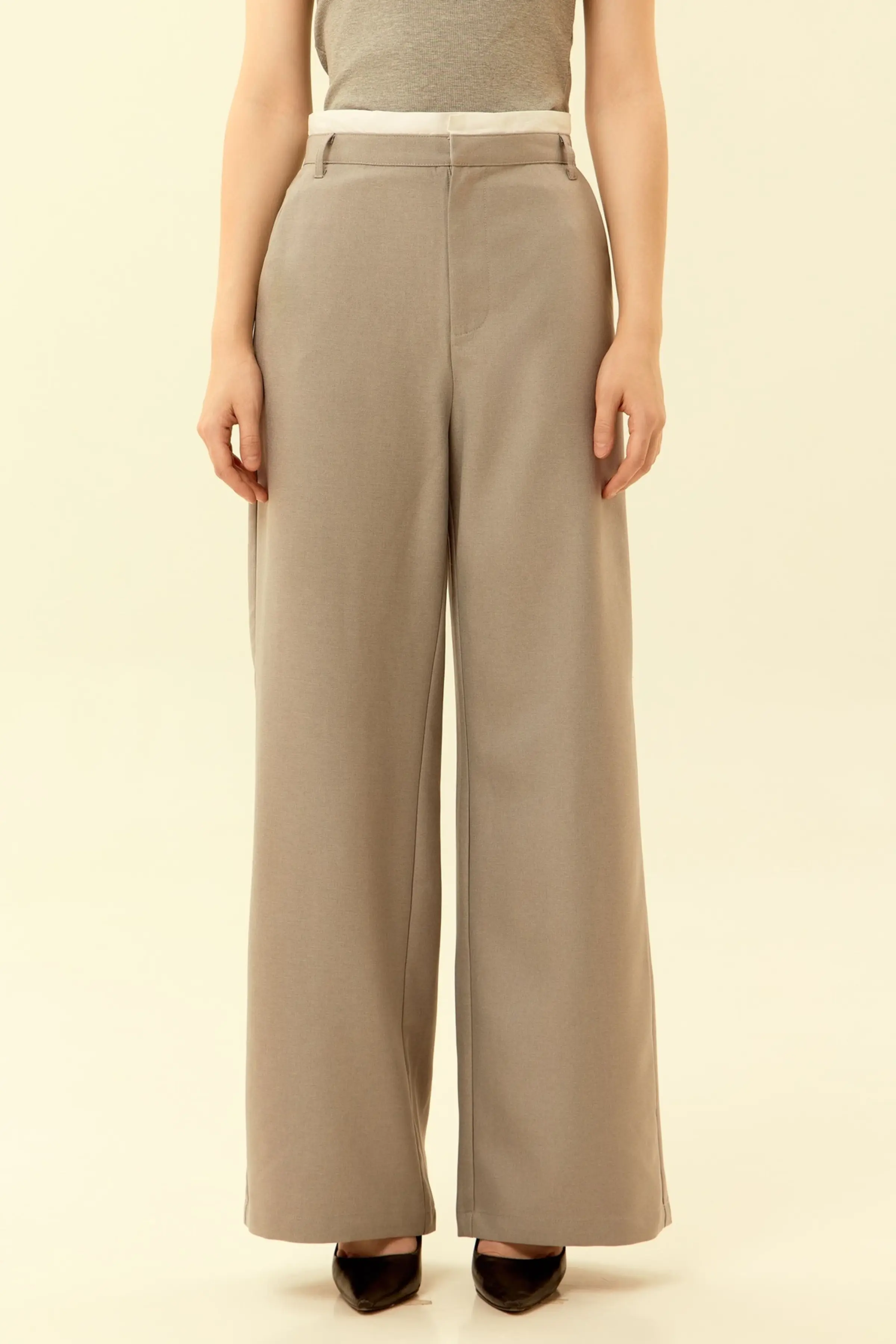 Брюки серый для женщин 46130-61 71