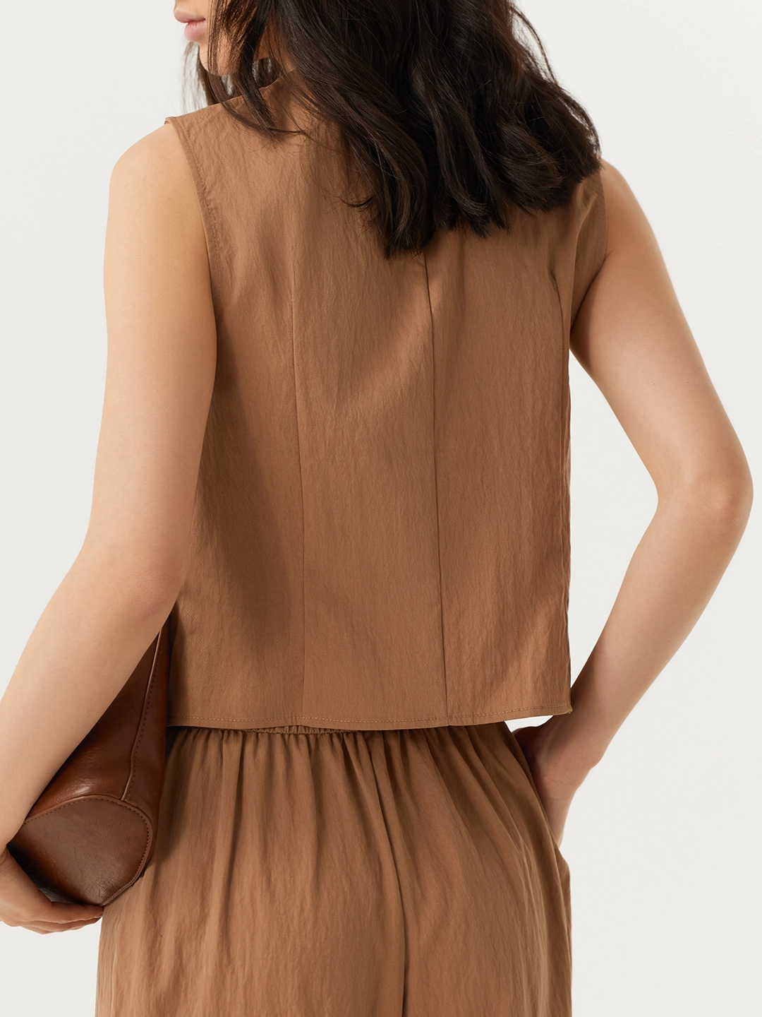 Жилетка коричневый для женщин 48210-13 68