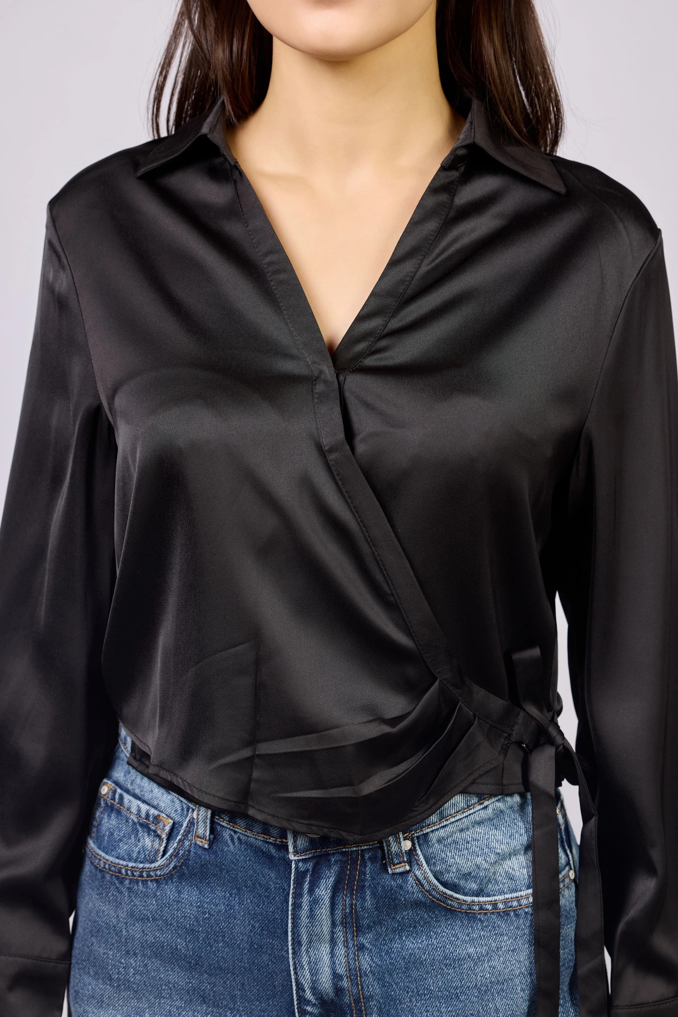 Блузка черный для женщин 42256-1 28