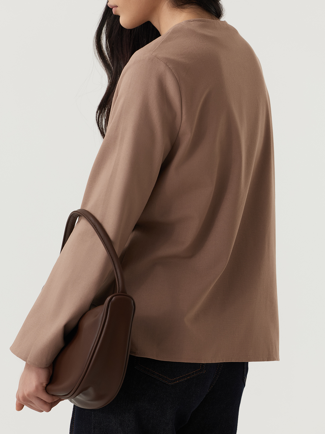 Блузка коричневый для женщин 48259-13 28