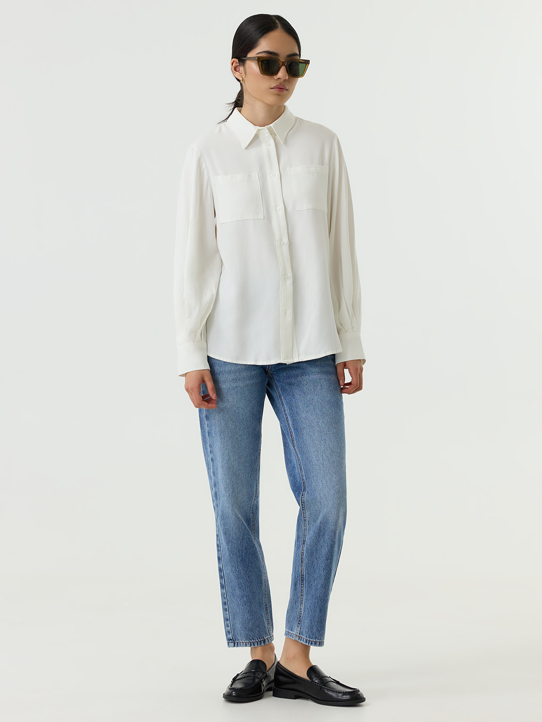 Рубашка белый для женщин 48170-4 66