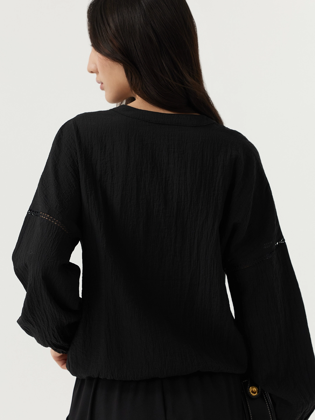 Блузка черный для женщин 48206-1 28