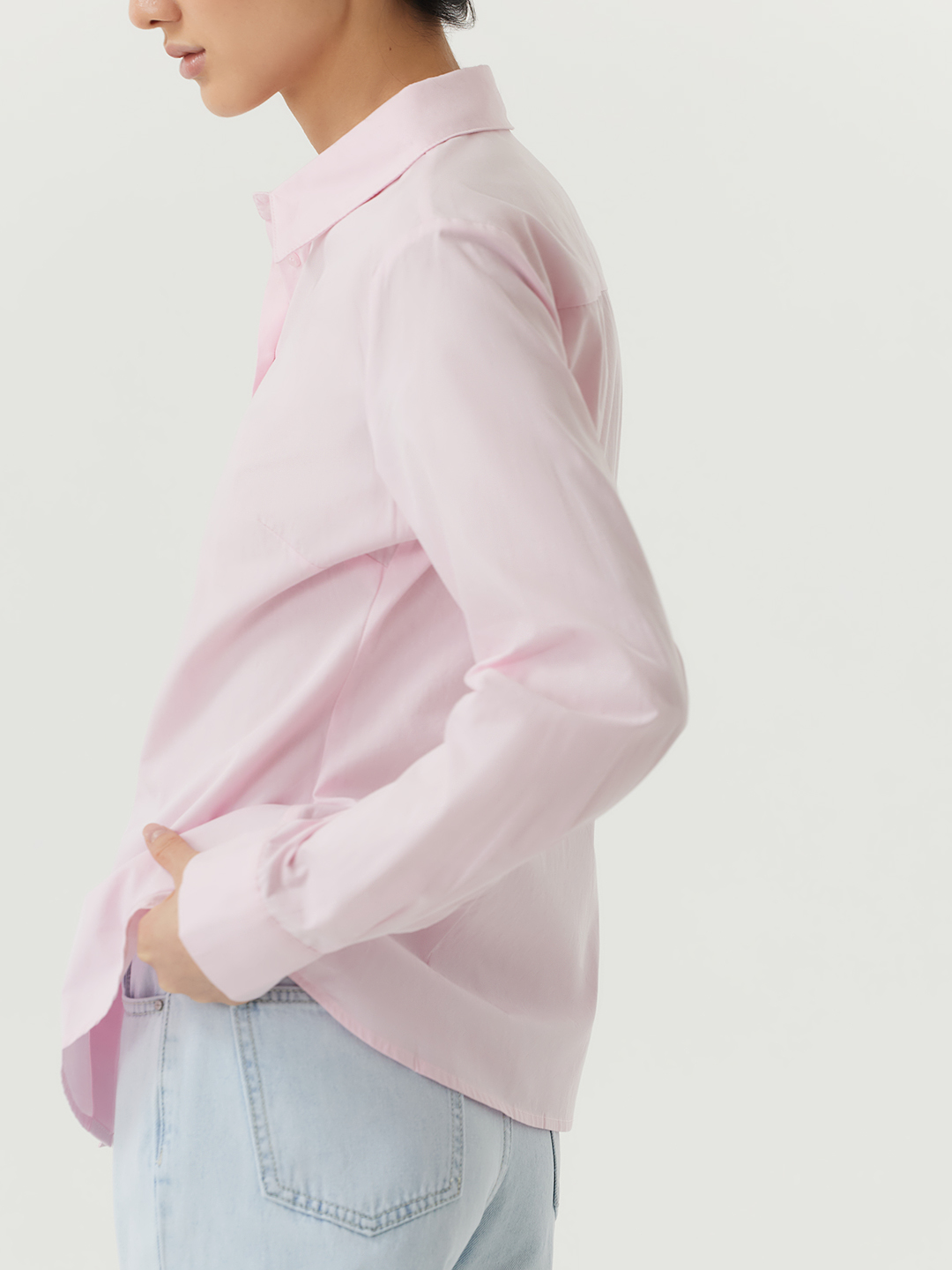 Рубашка розовый для женщин 48257-17 66