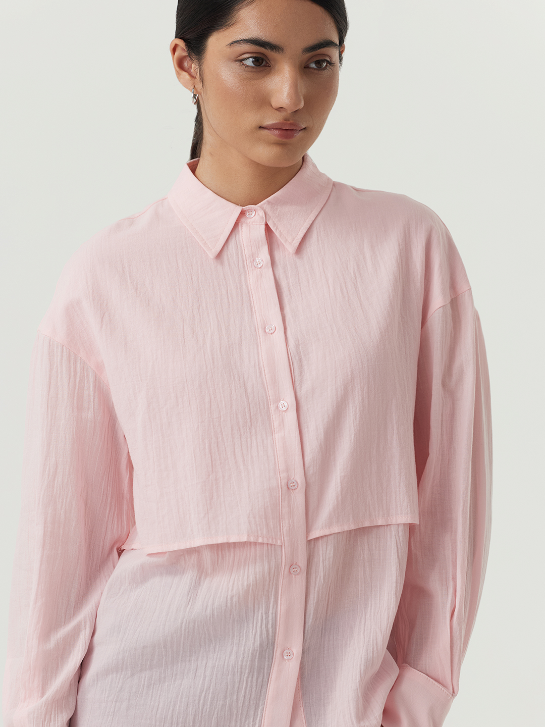 Рубашка розовый для женщин 48248-17 66