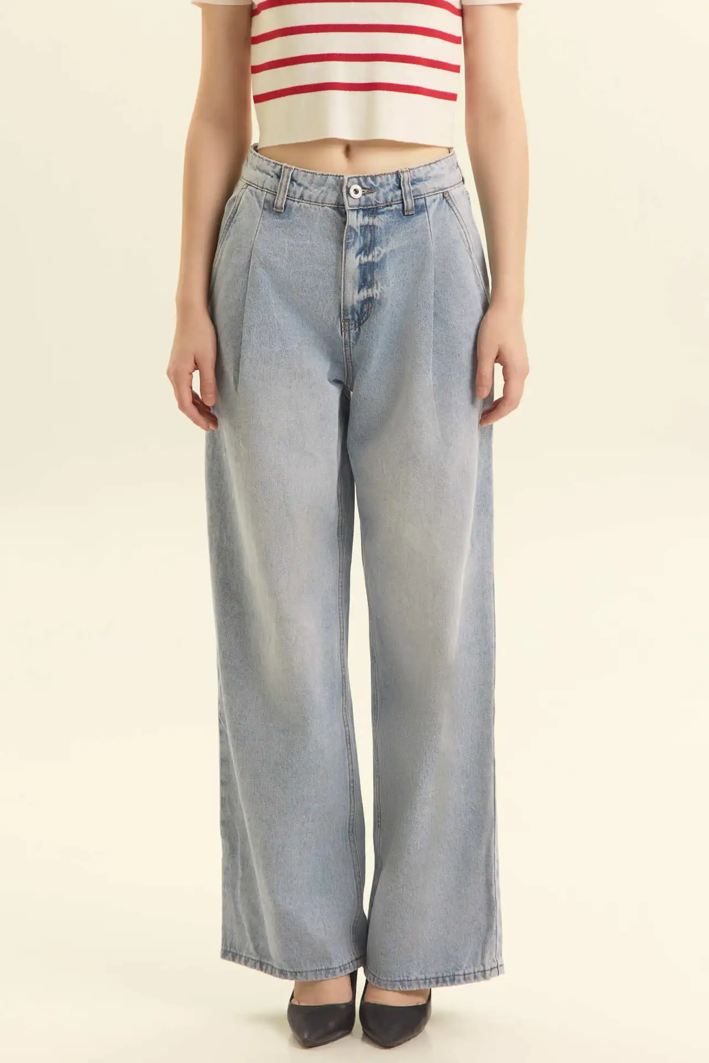 Джинсы голубой для женщин 46235-10 74