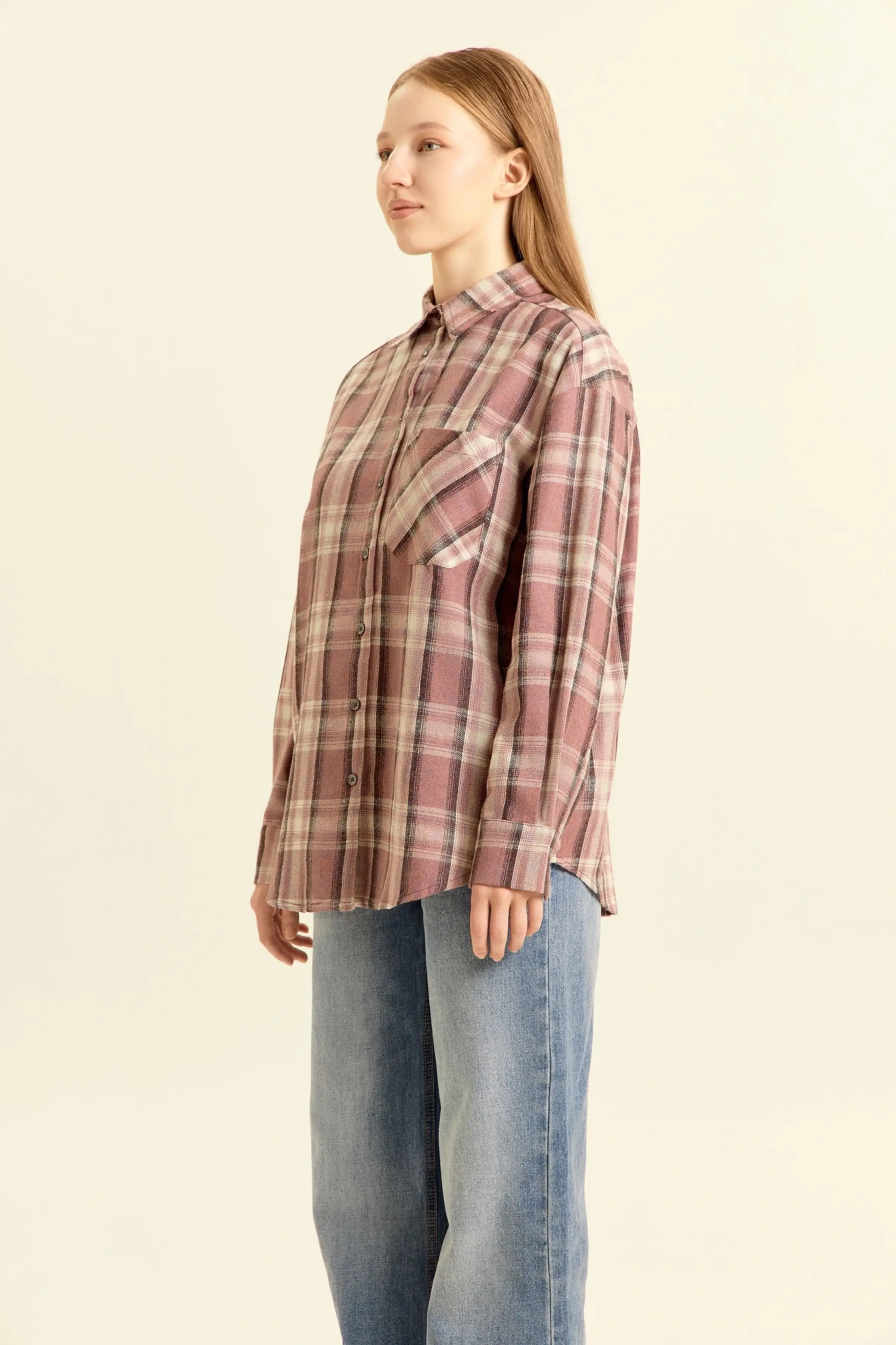 Рубашка розовый для женщин 46309-17 66