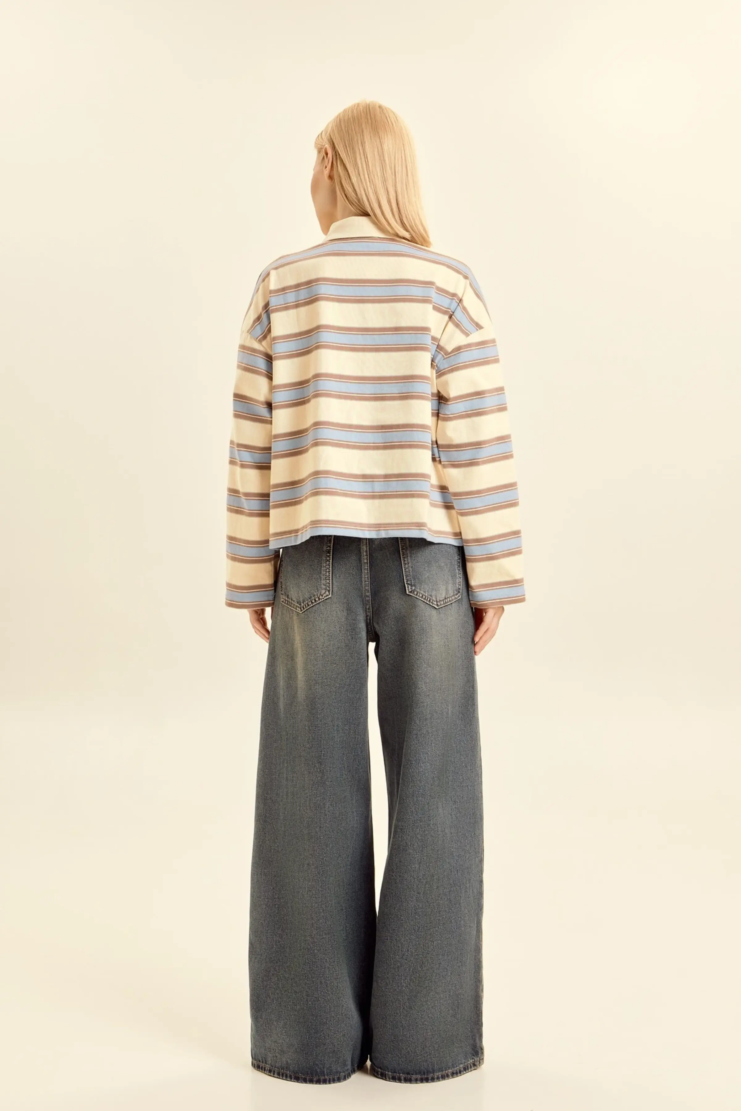 Джинсы темно-синий для женщин 46188-18 74