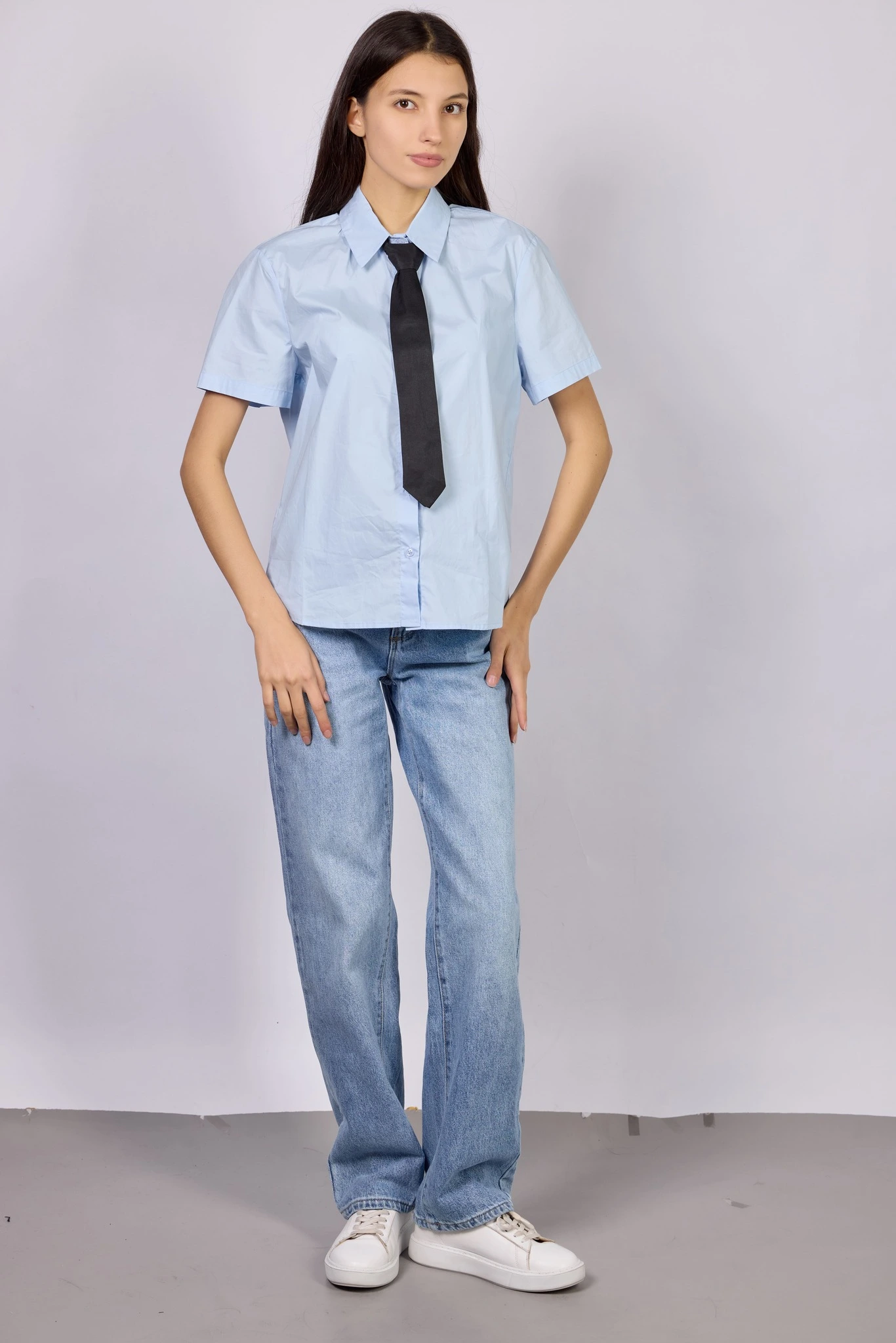 Рубашка синий для женщин 42120-65 66