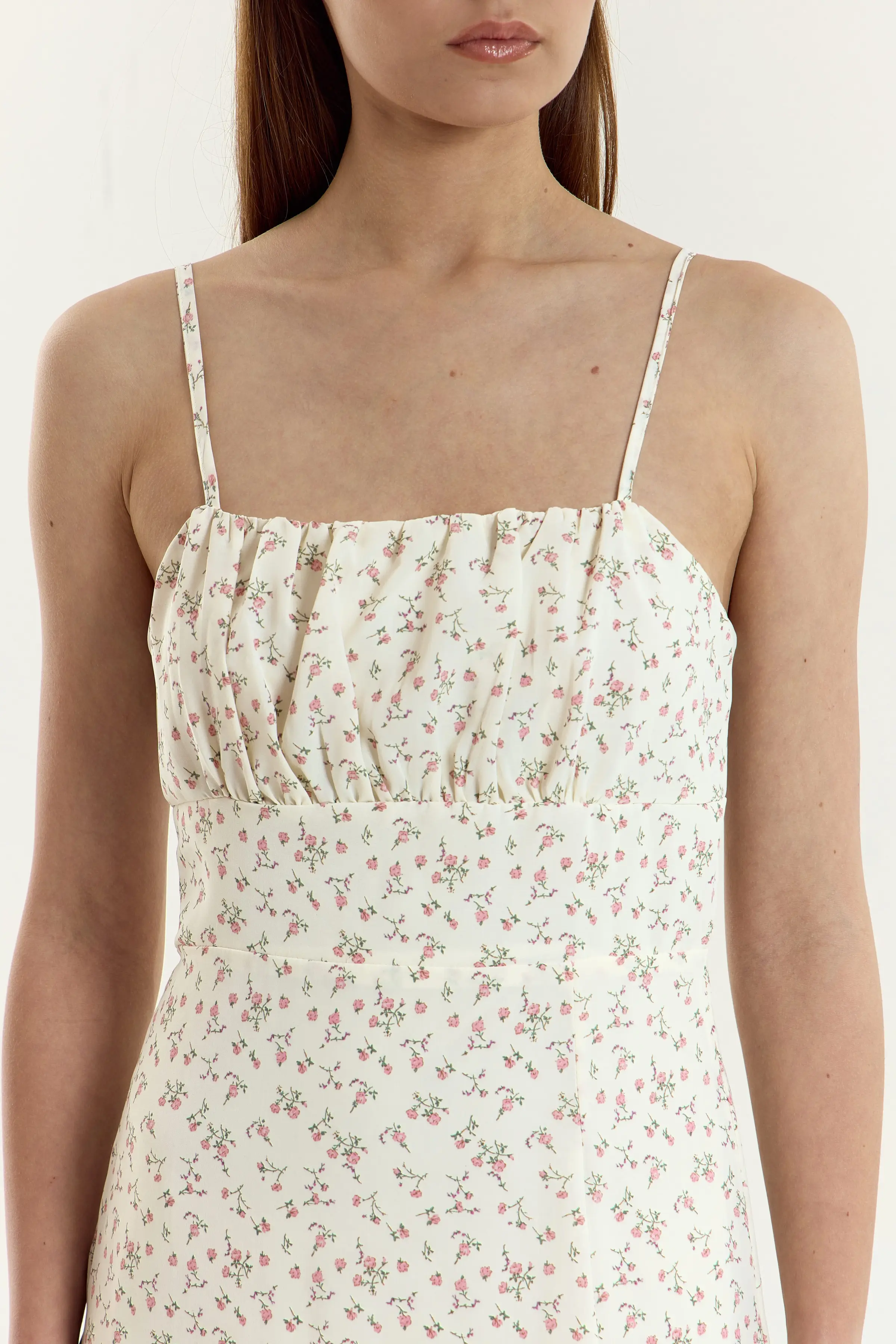 Сарафан белый в цветочек для женщин 45285-134 48