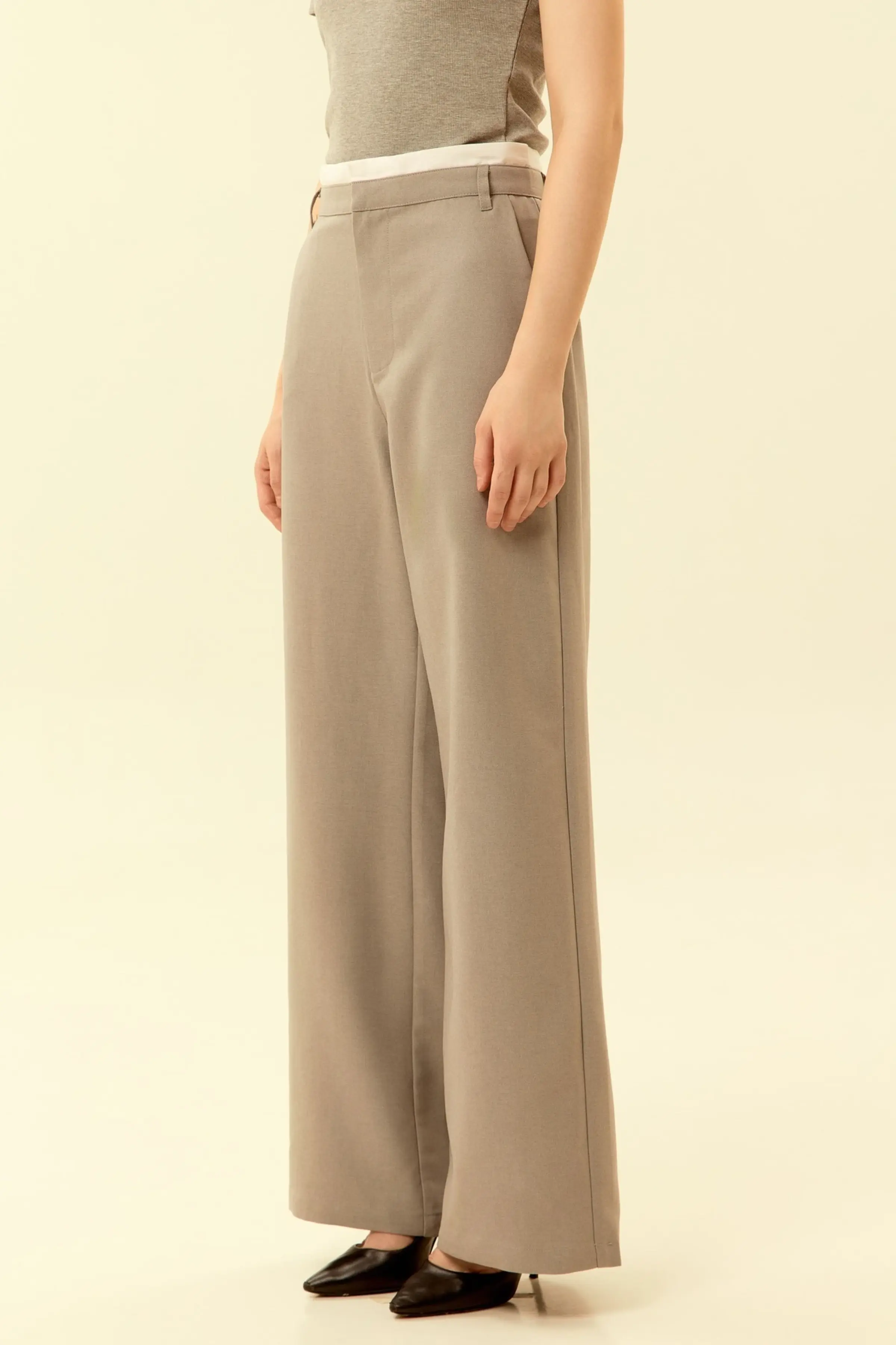 Брюки серый для женщин 46130-61 71