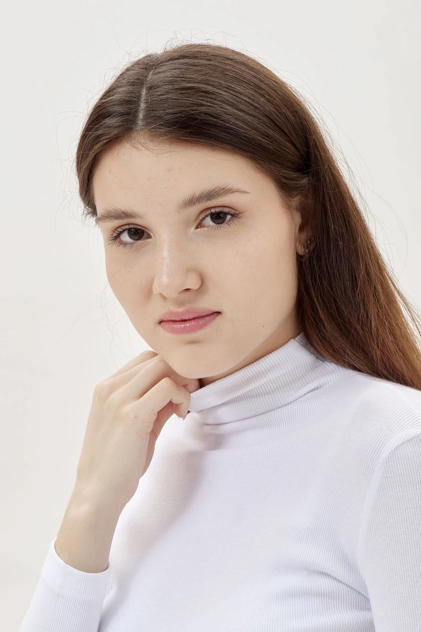 Водолазка белый для женщин 151/180/32218-4 73