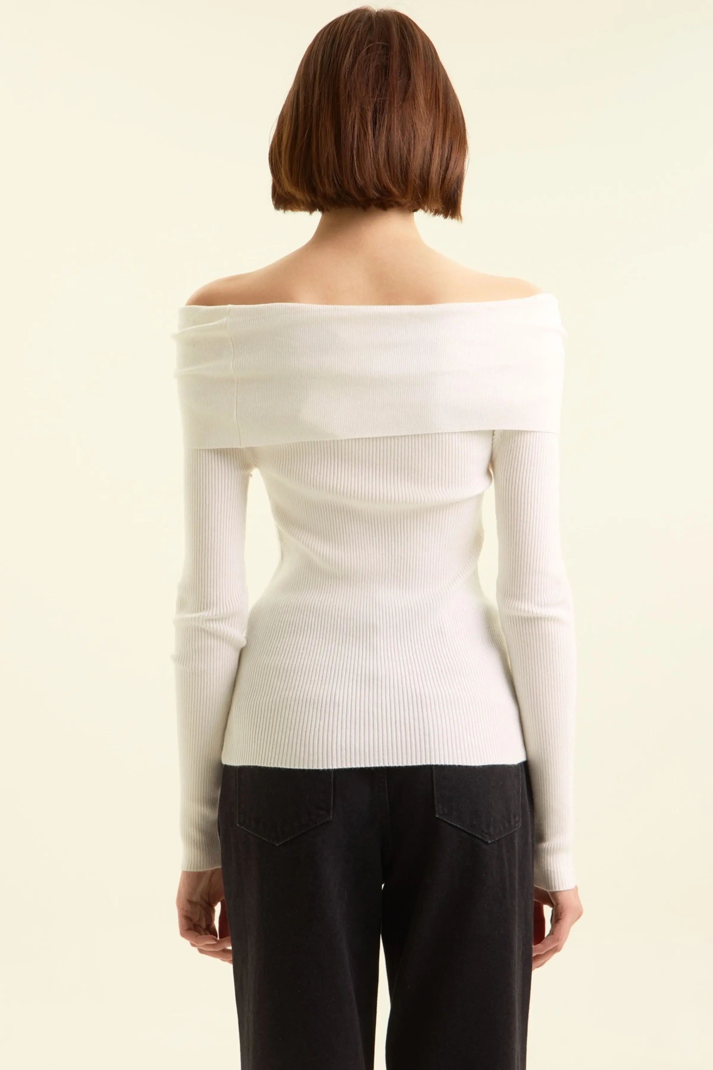 Джемпер белый для женщин 47170-4 60