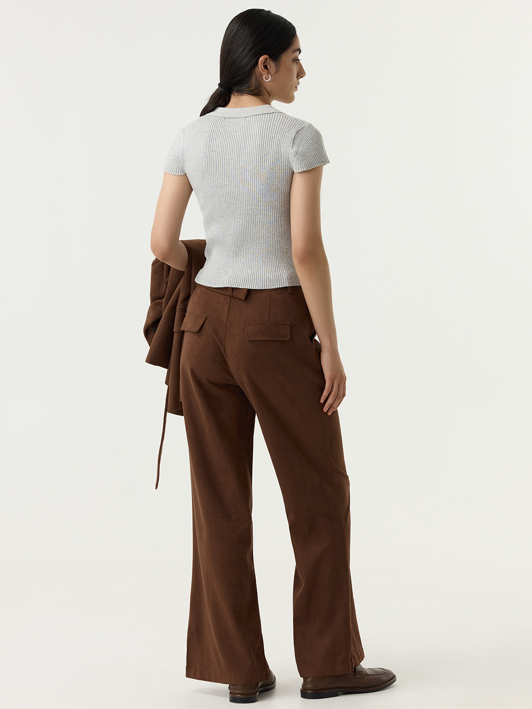 Брюки коричневый для женщин 48177-13 71