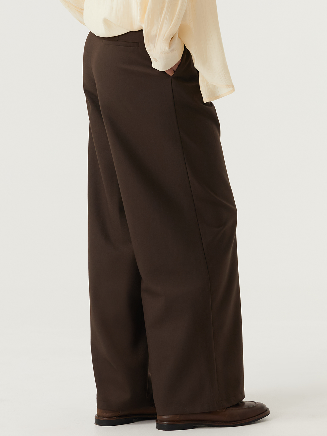 Брюки коричневый для женщин 48109-13 71