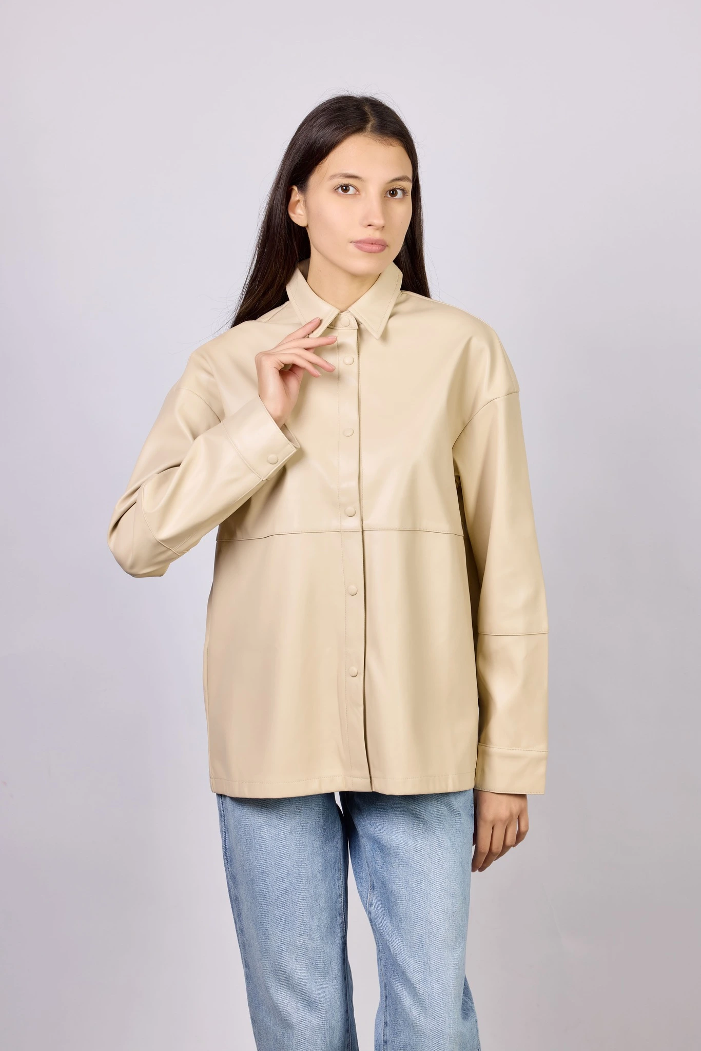 Рубашка бежевый для женщин 42208-15 66