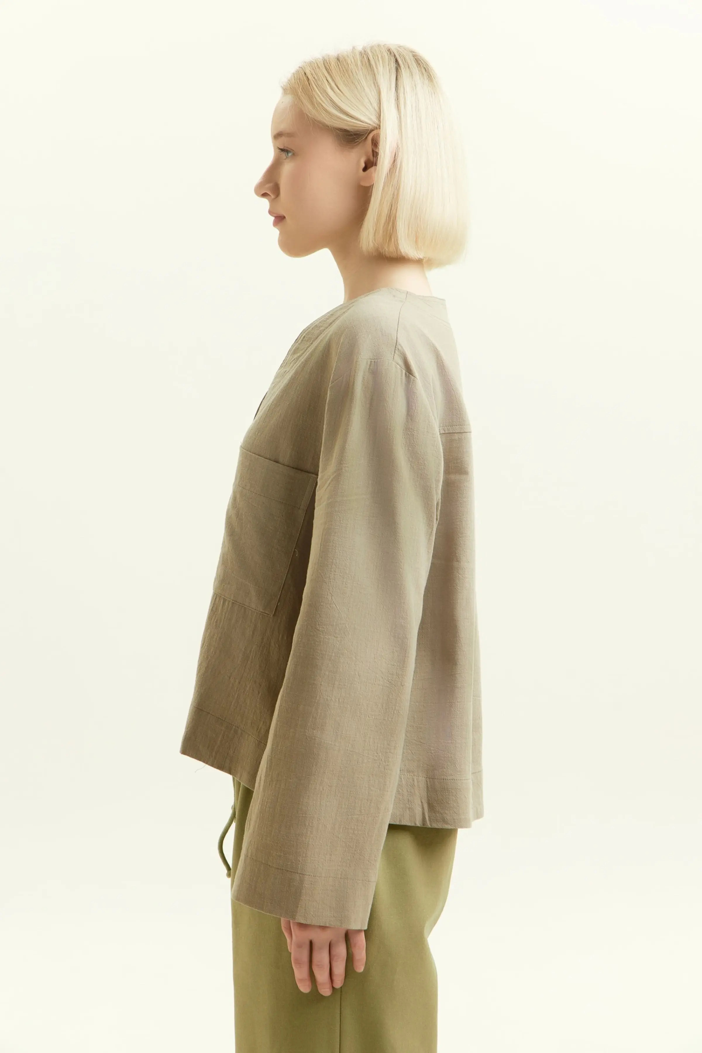 Блузка хаки для женщин 45128-14 28