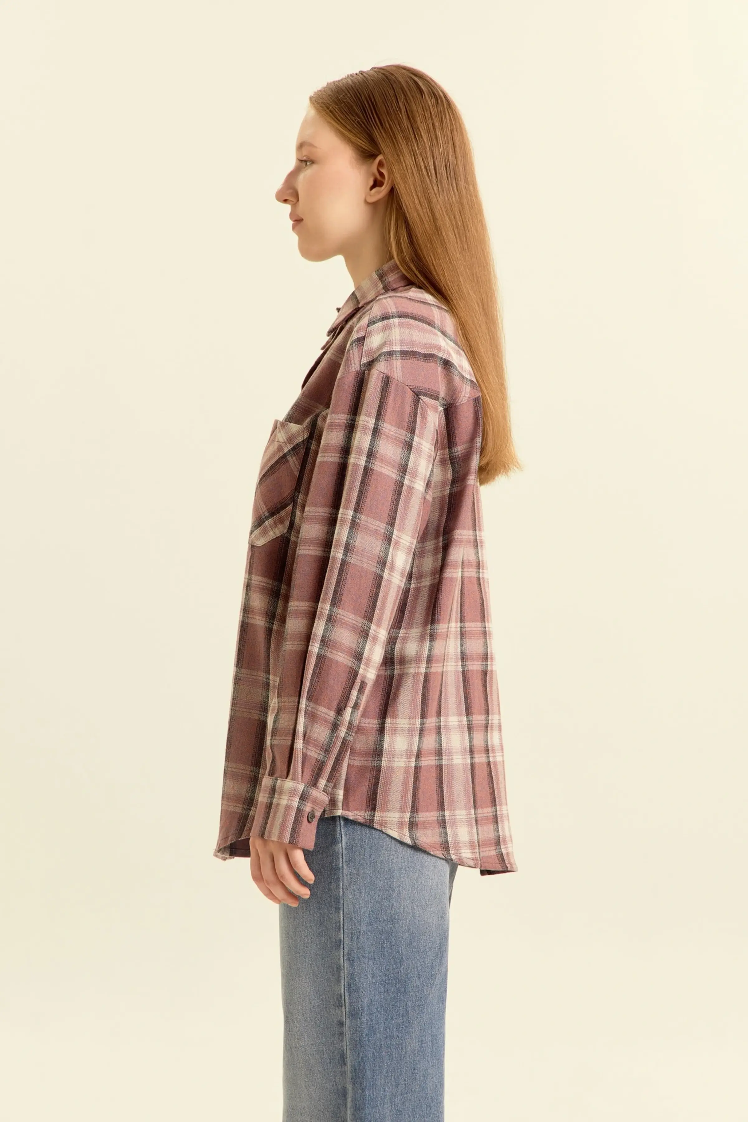 Рубашка розовый для женщин 46309-17 66